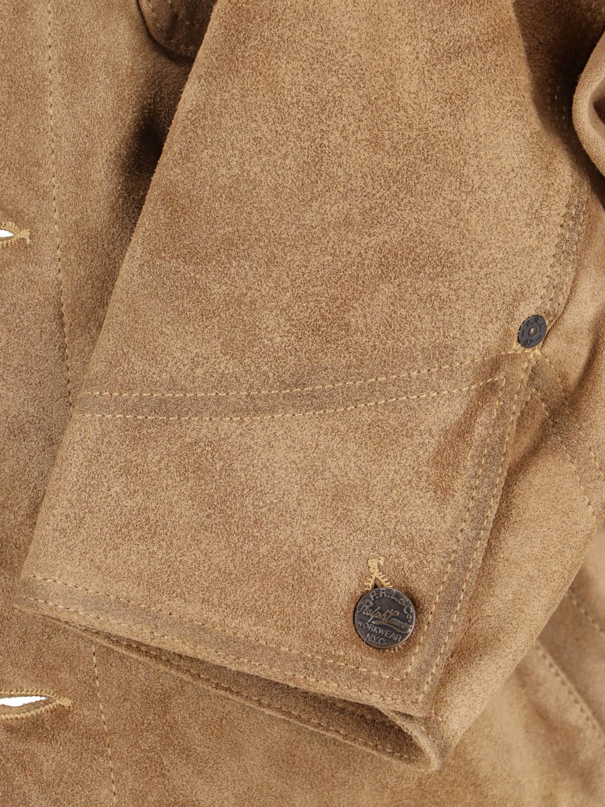 Structured Brown Jacket with Front Zipper Closure