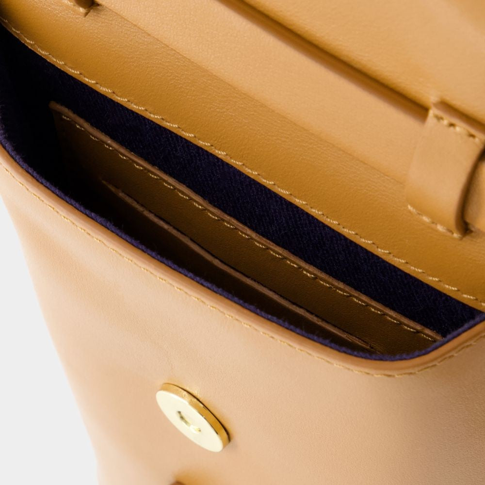 Leonore Crossbody - Leather - Camel