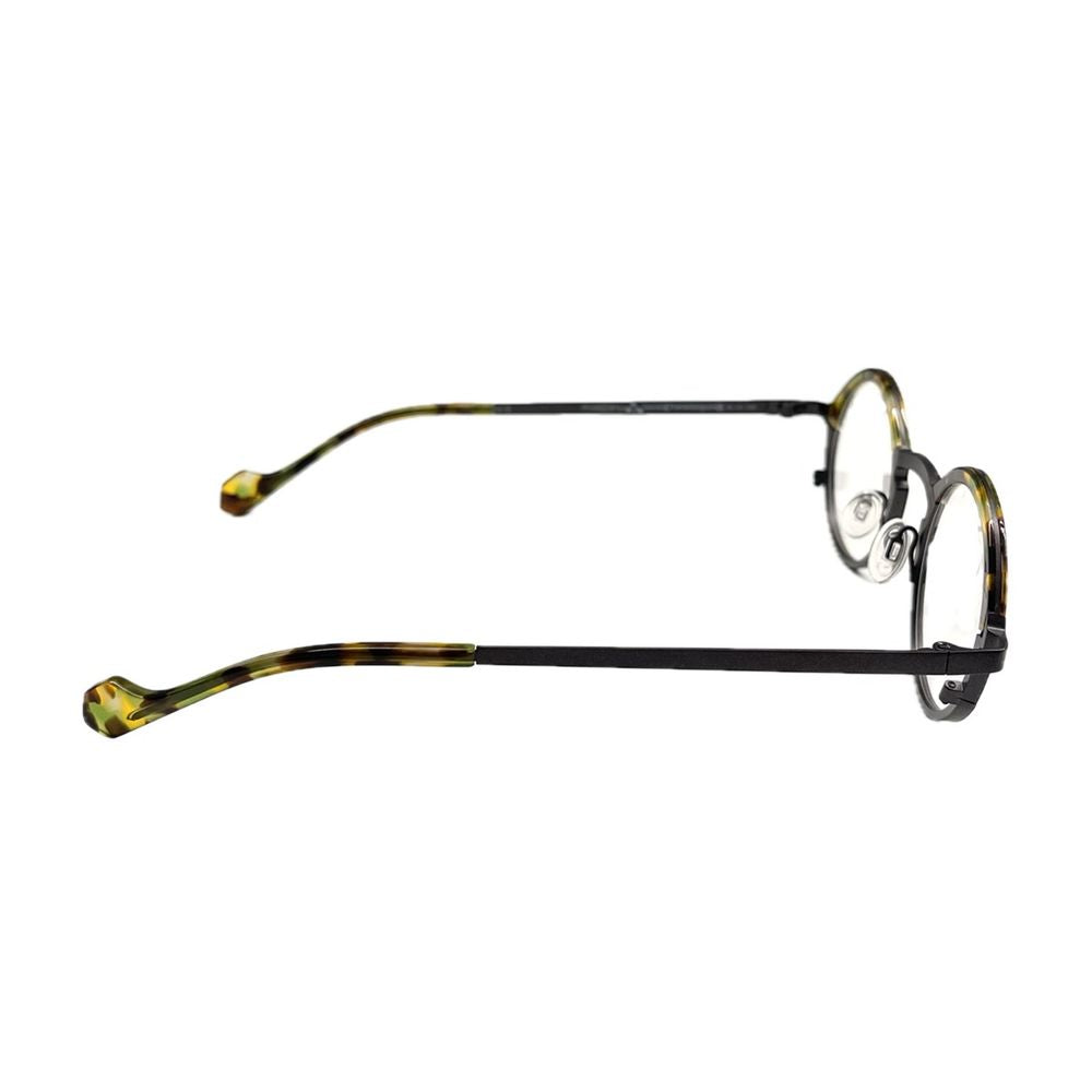 Taurus Oval Titanium Sunglasses With Tortoiseshell Accents