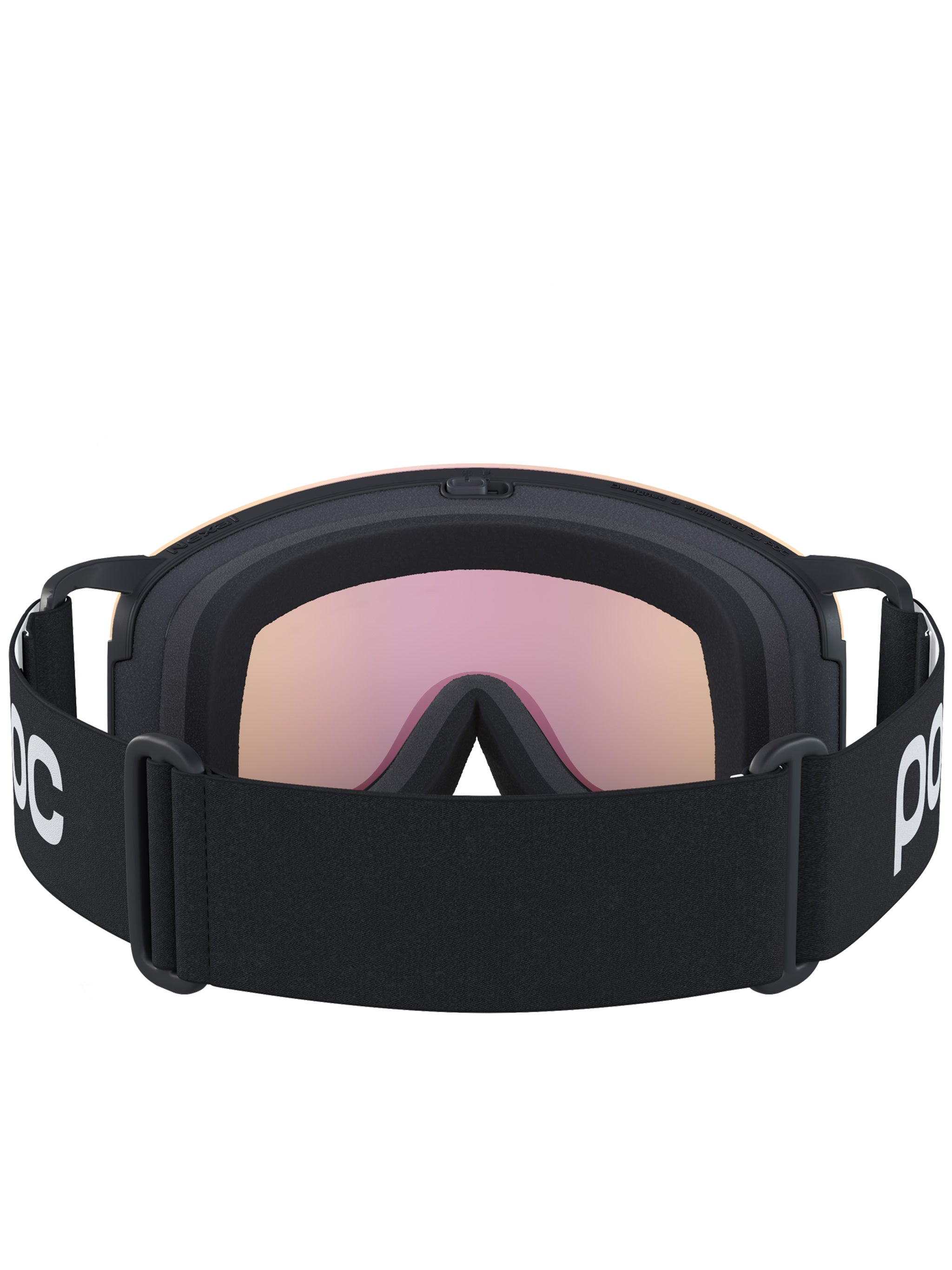 Black Nexal Wraparound Reflective Ski Goggle