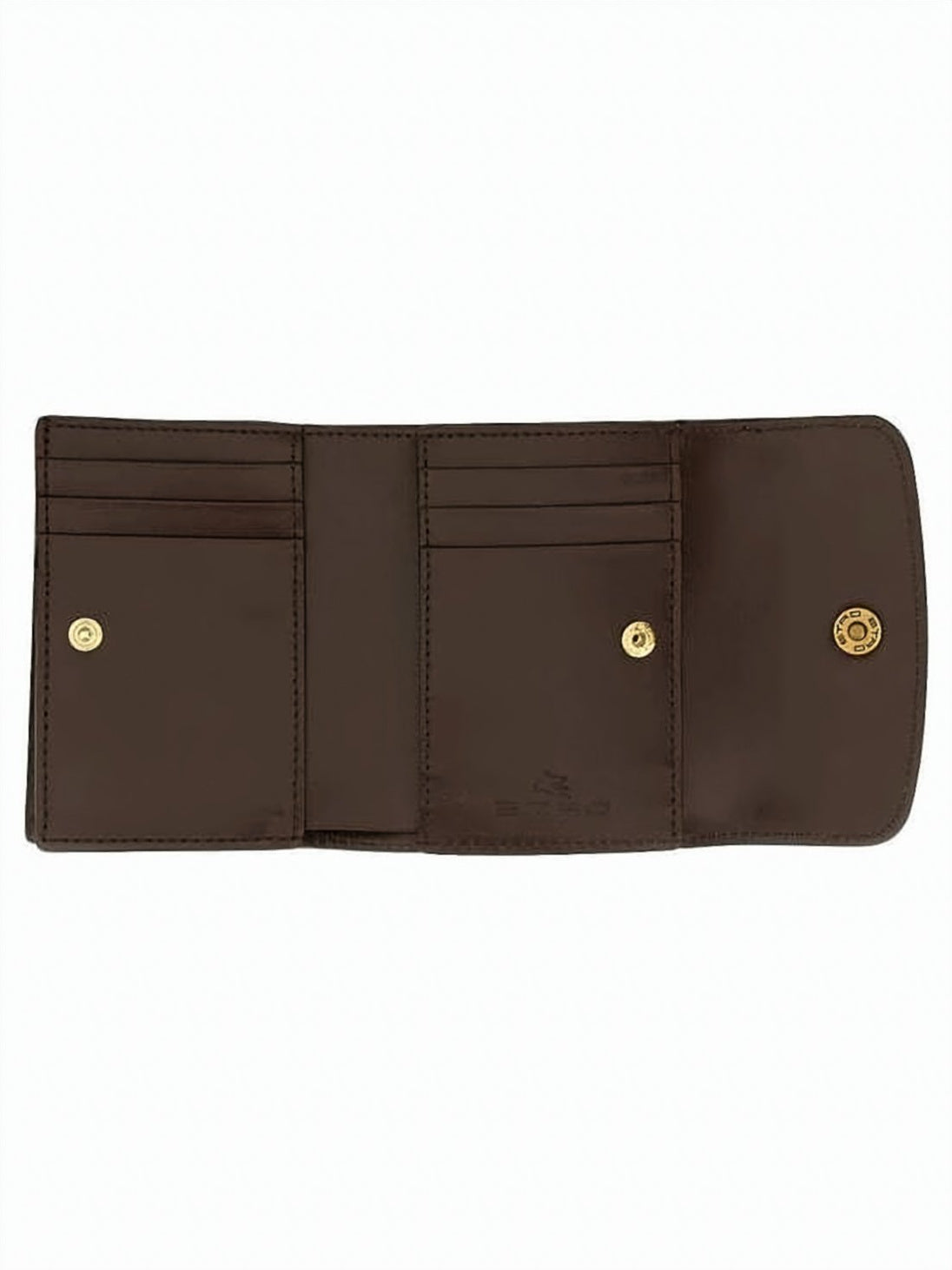 Compact Paisley Pattern Wallet