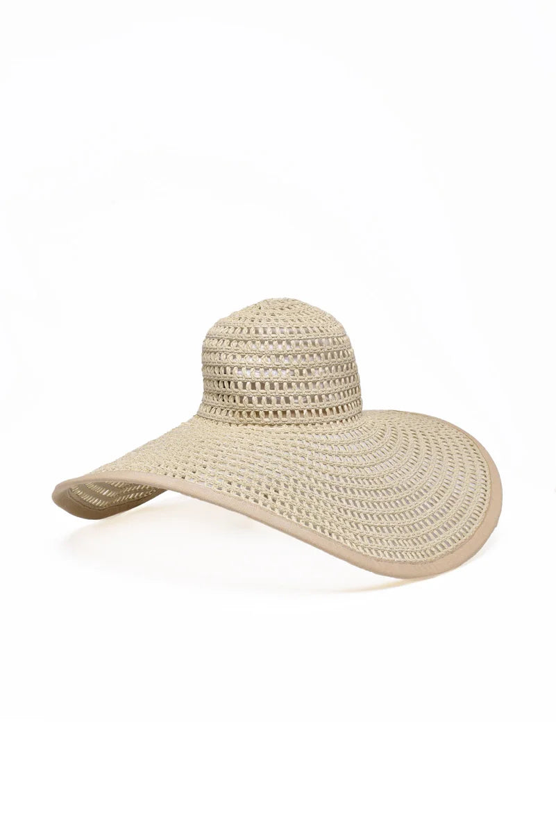 Straw Hat - Beige