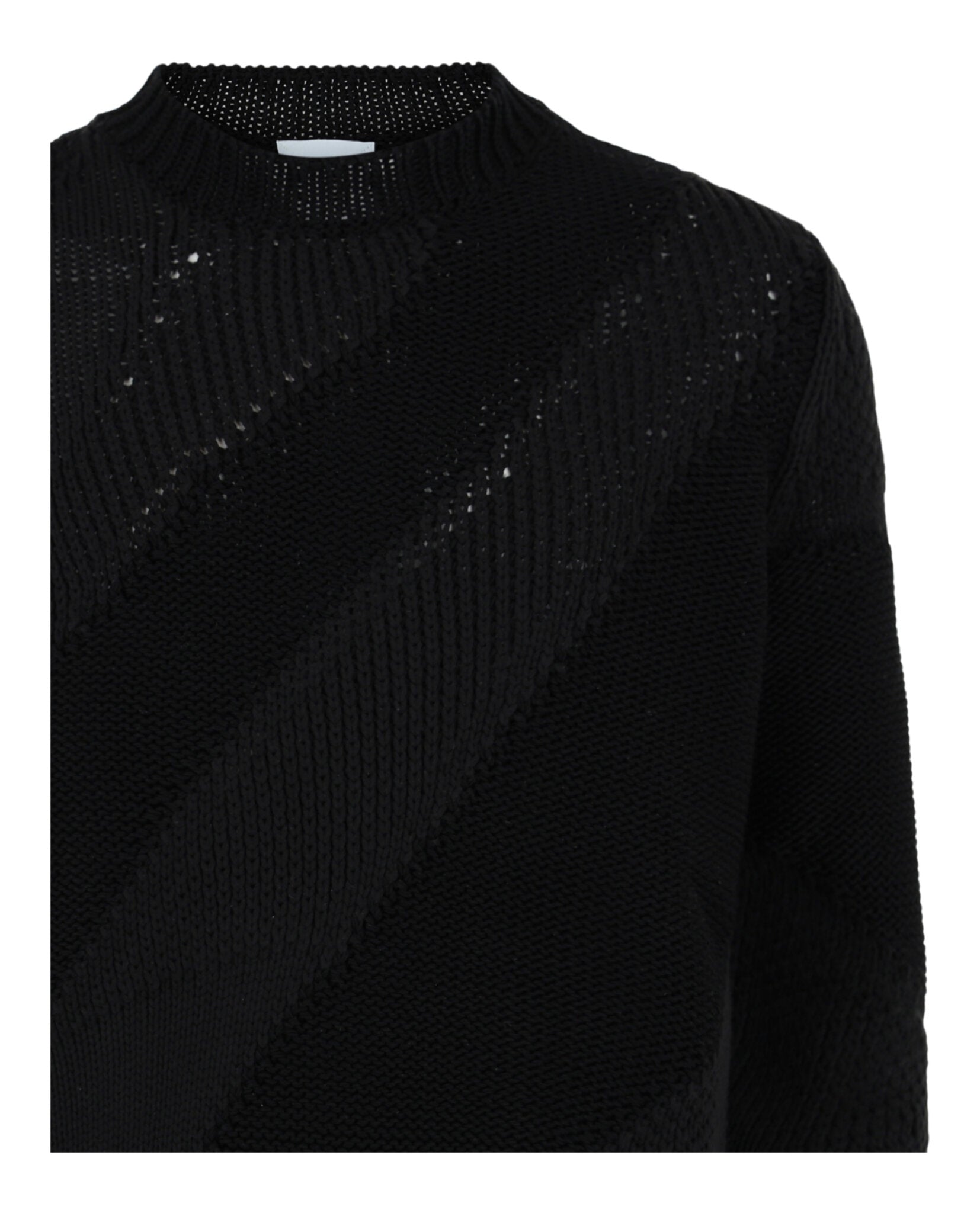Textured Cable Knit Sweater