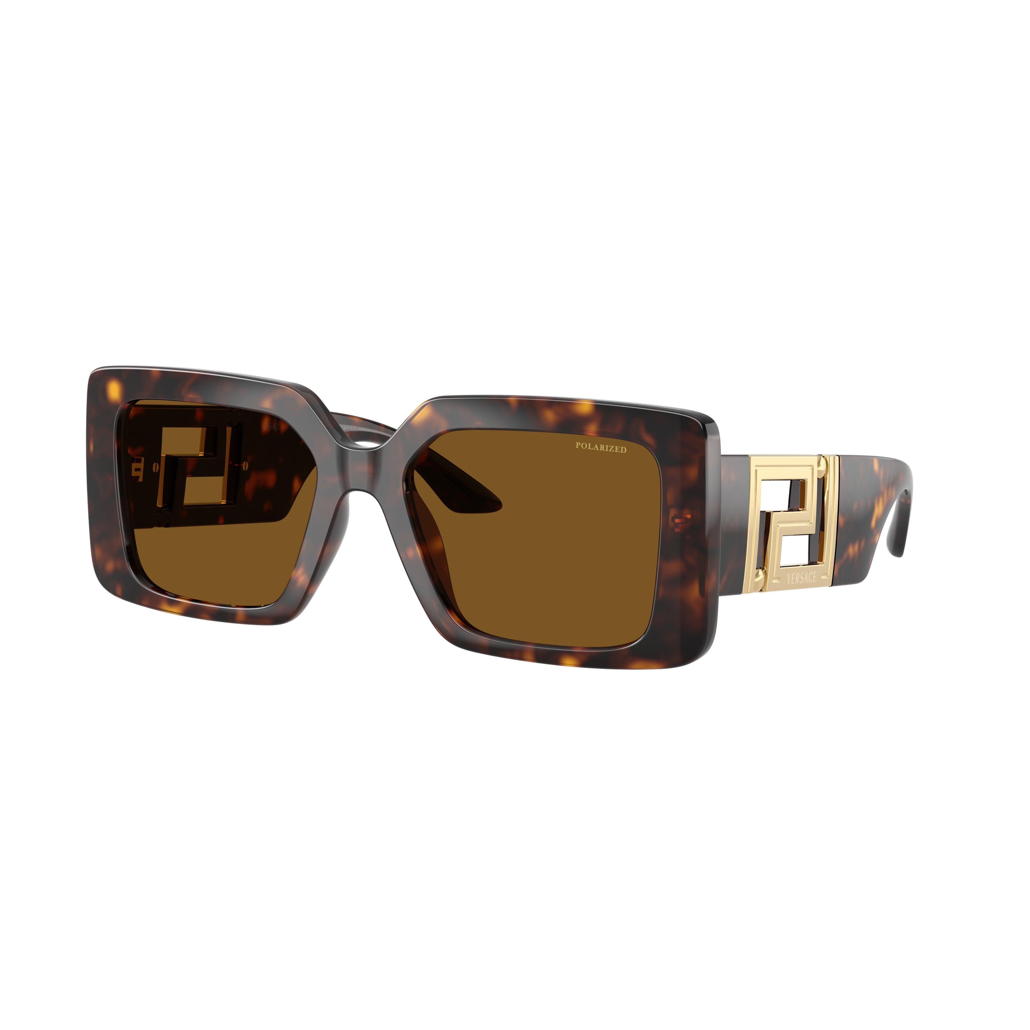 0ve4505u Rectangular Tortoiseshell Sunglasses