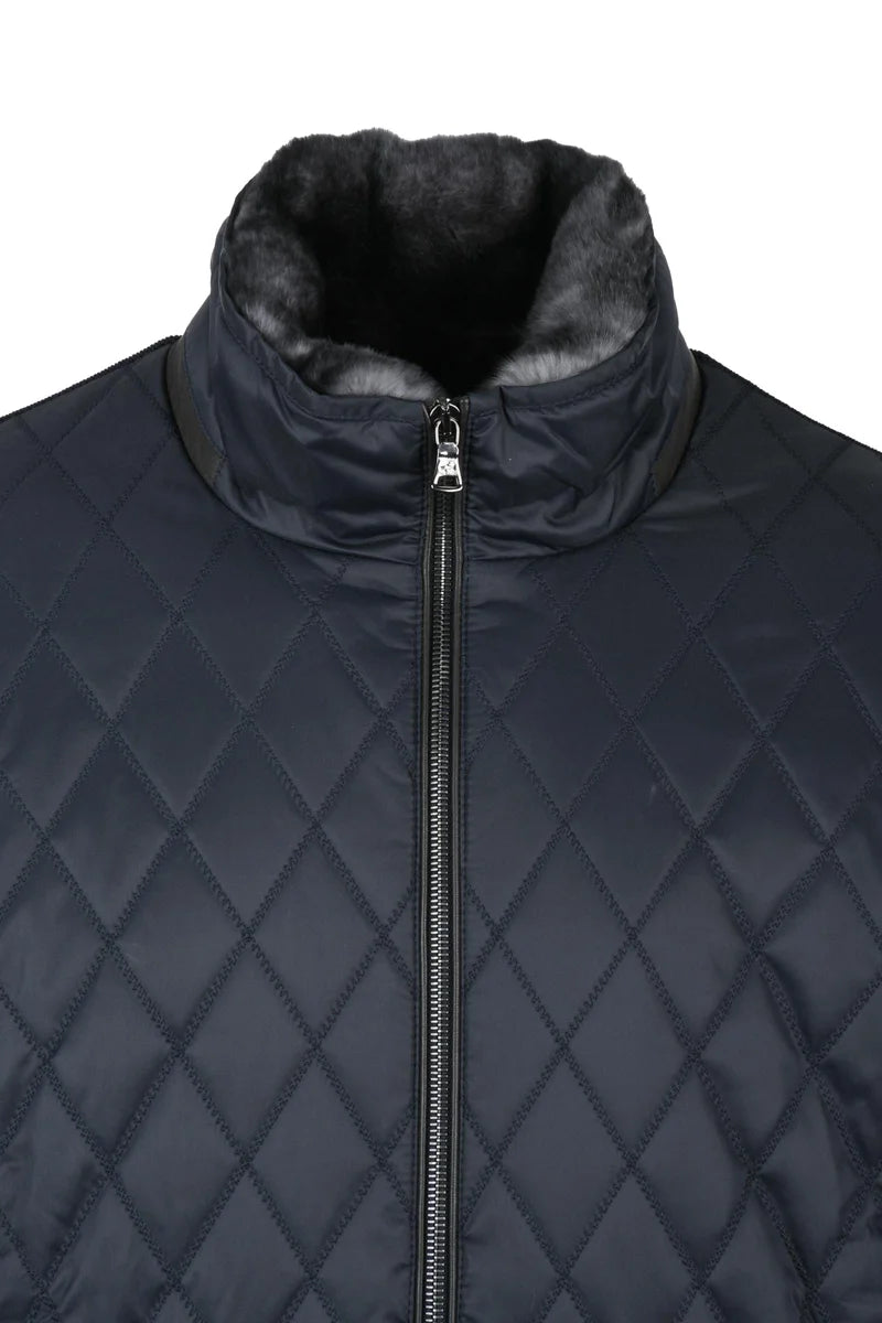 Virgin Wool Coat - Grey