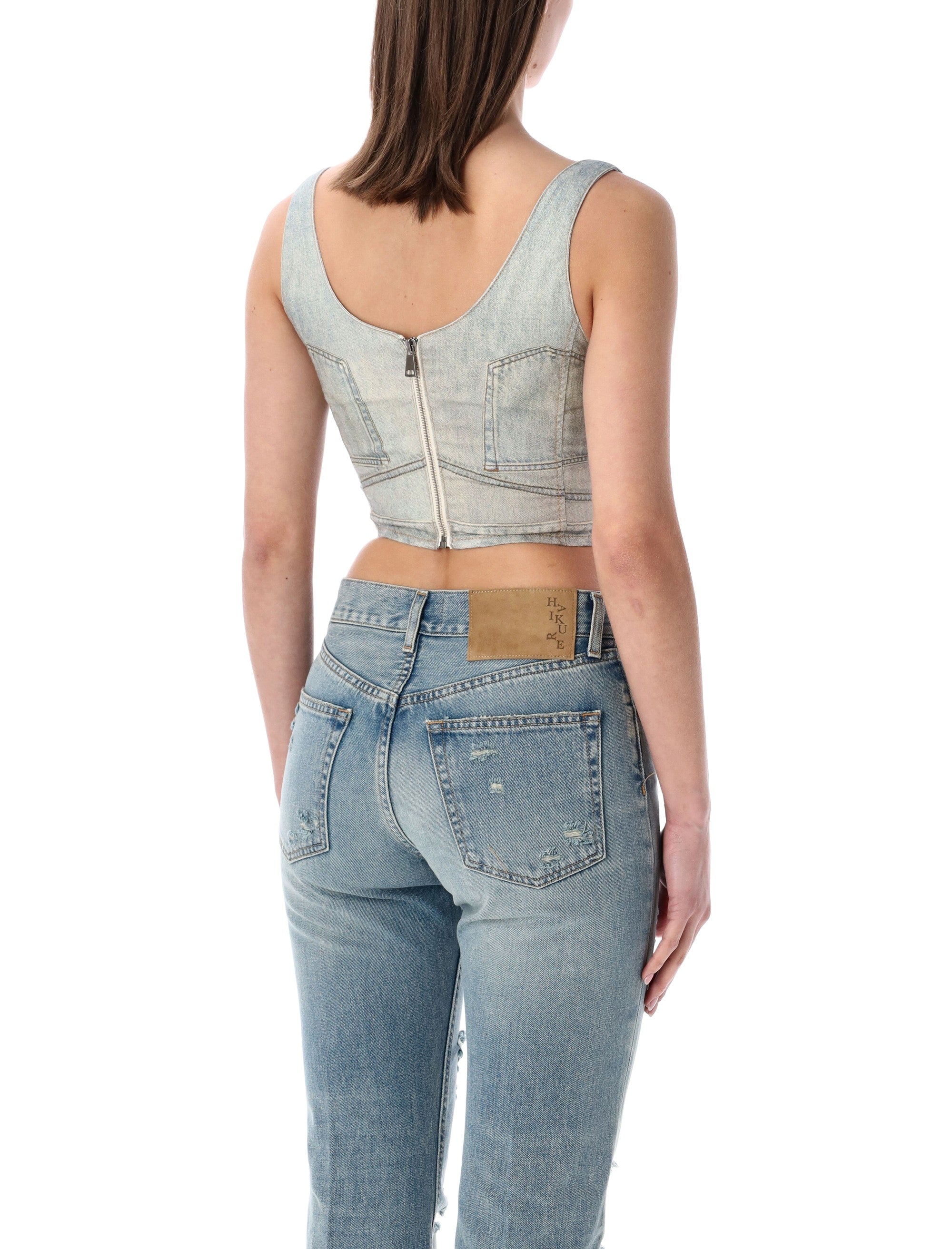 Elsie Tromp L’Oeil Cotton-Linen Top