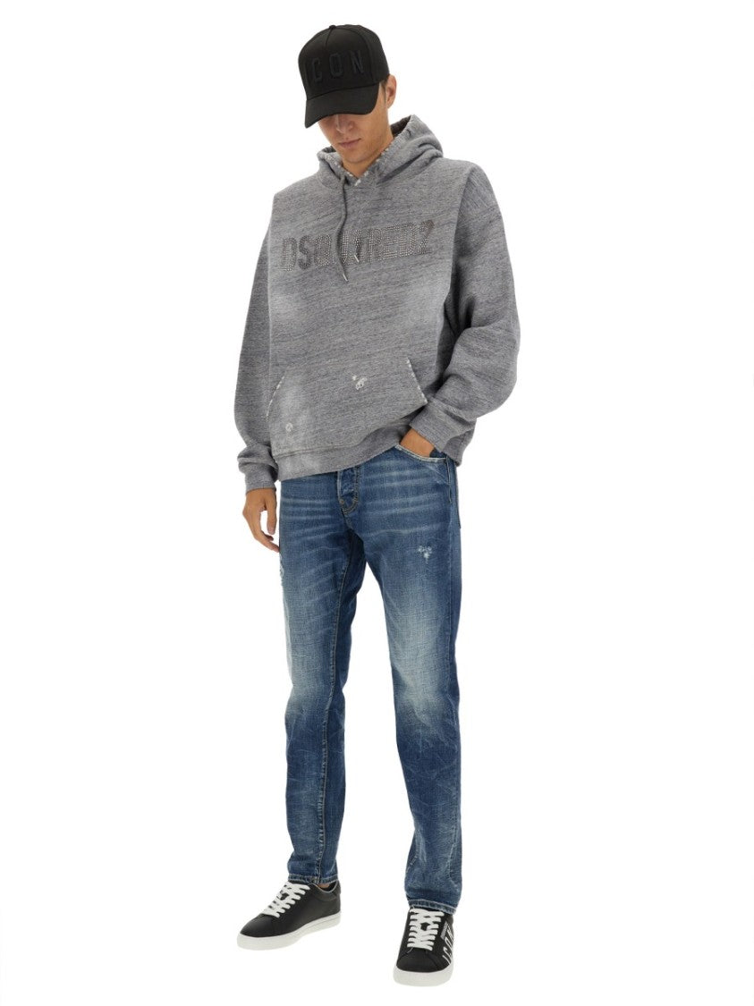 Relaxed Fit Grey Sweatshirt