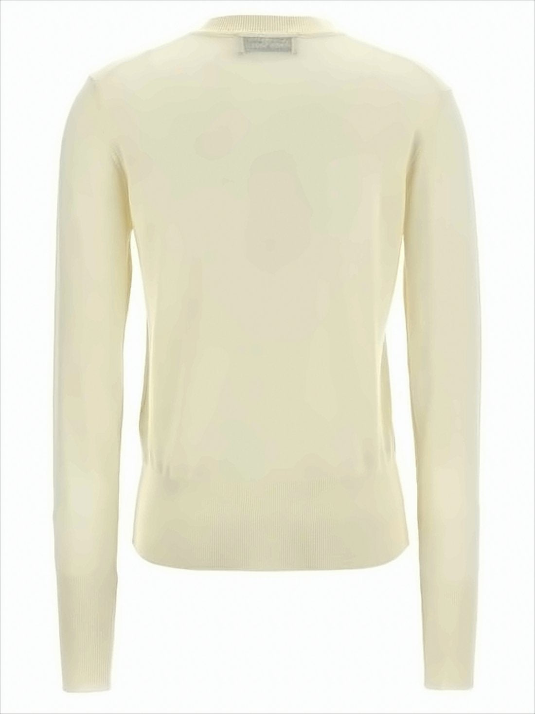 Soft-Knit Cardigan with Round Neckline