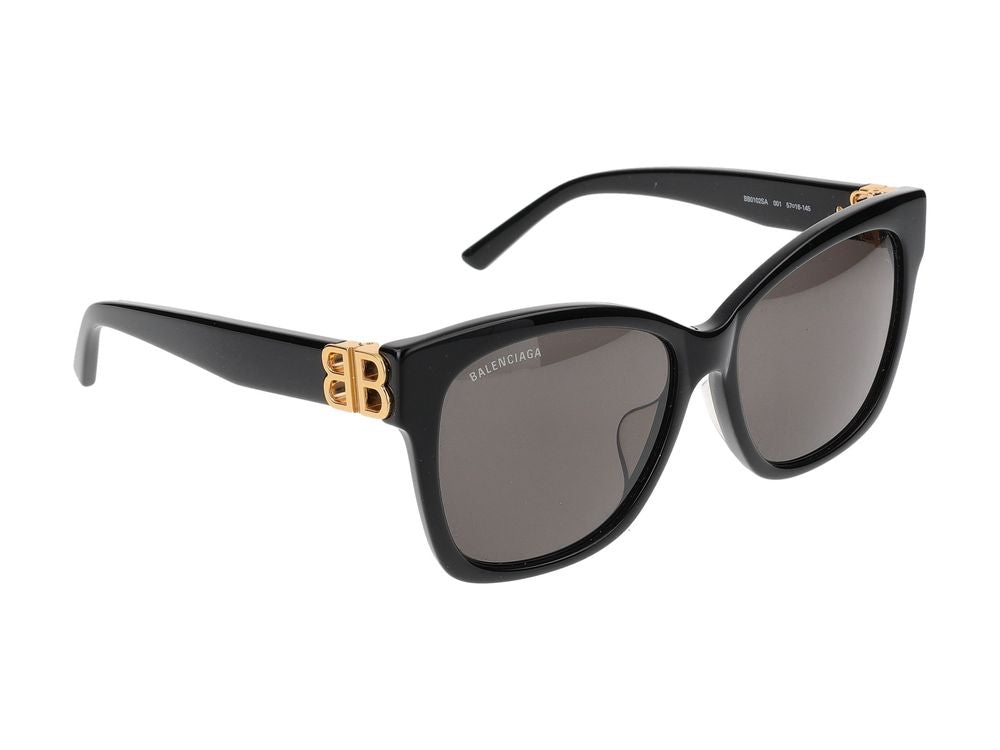 Okulary przeciwsłoneczne Bb0102Sa 001 Black Gold Grey 57/16/145