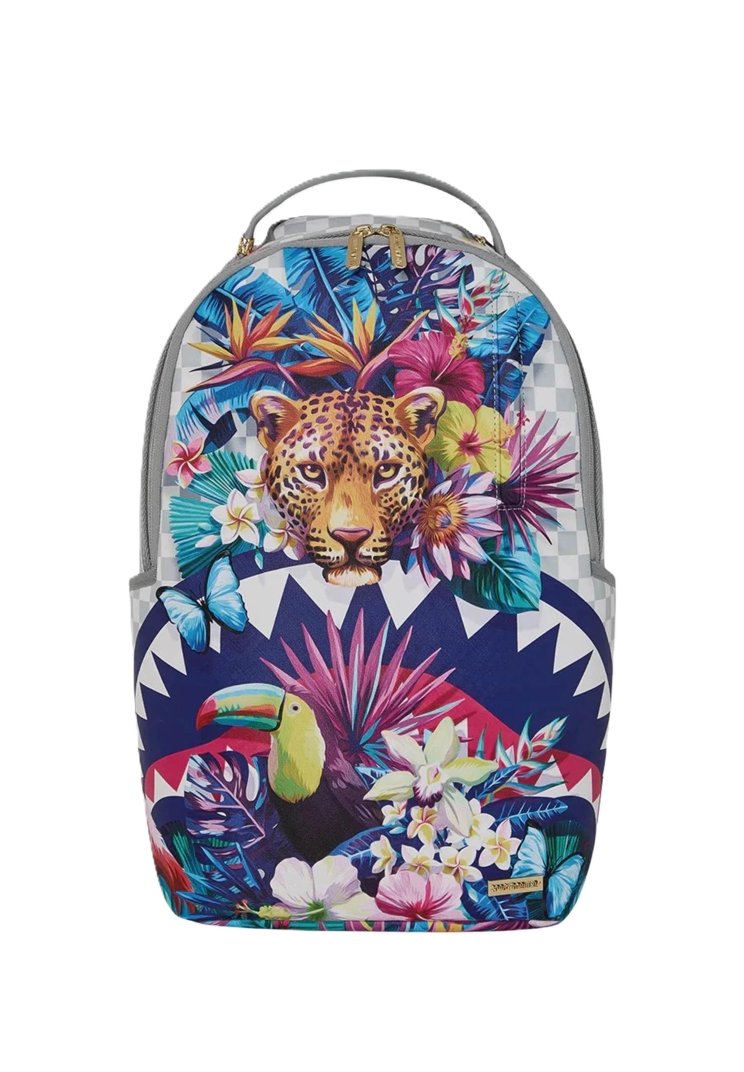 Flowering Jungle Shark Backpack