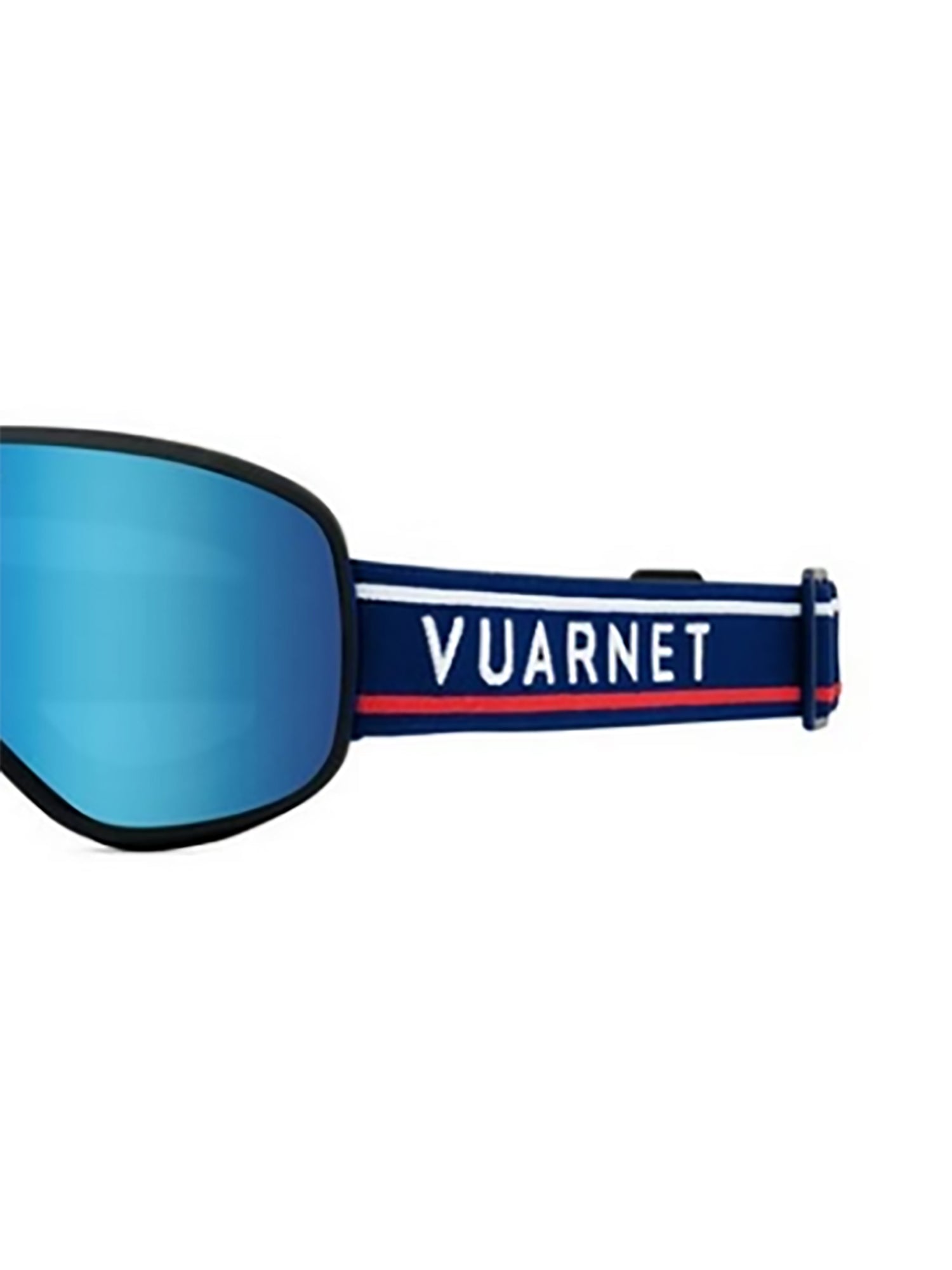 VU40028U Wraparound Blue Mirrored Sunglasses