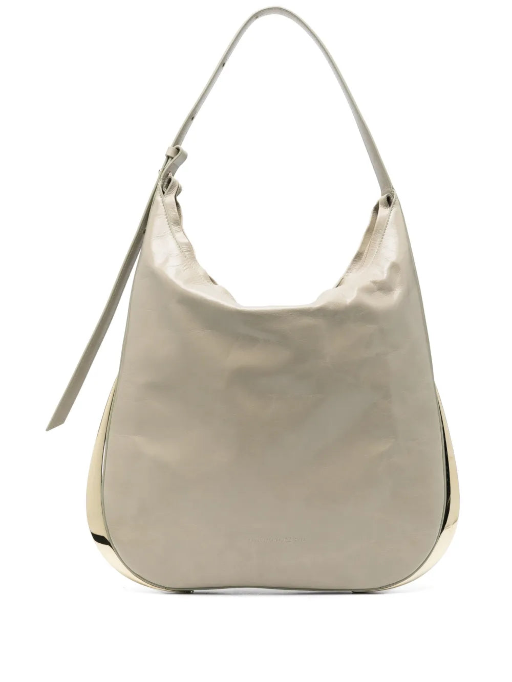 Structured Handbag With Top Handle And Detachable Strap