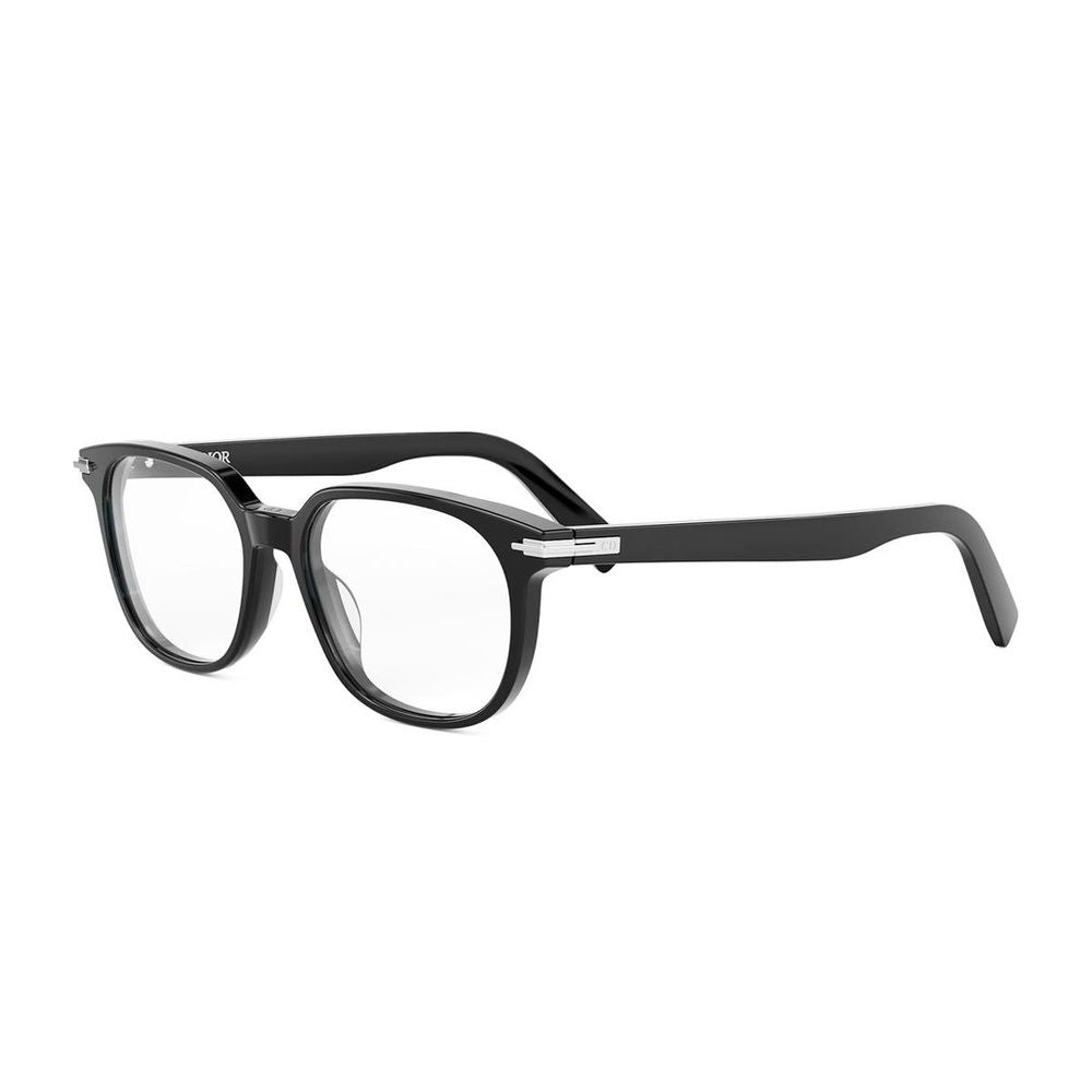 Blacksuito S25I Rectangular Black Acetate Sunglasses