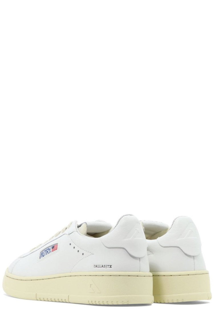 Low-Top Leather Sneakers