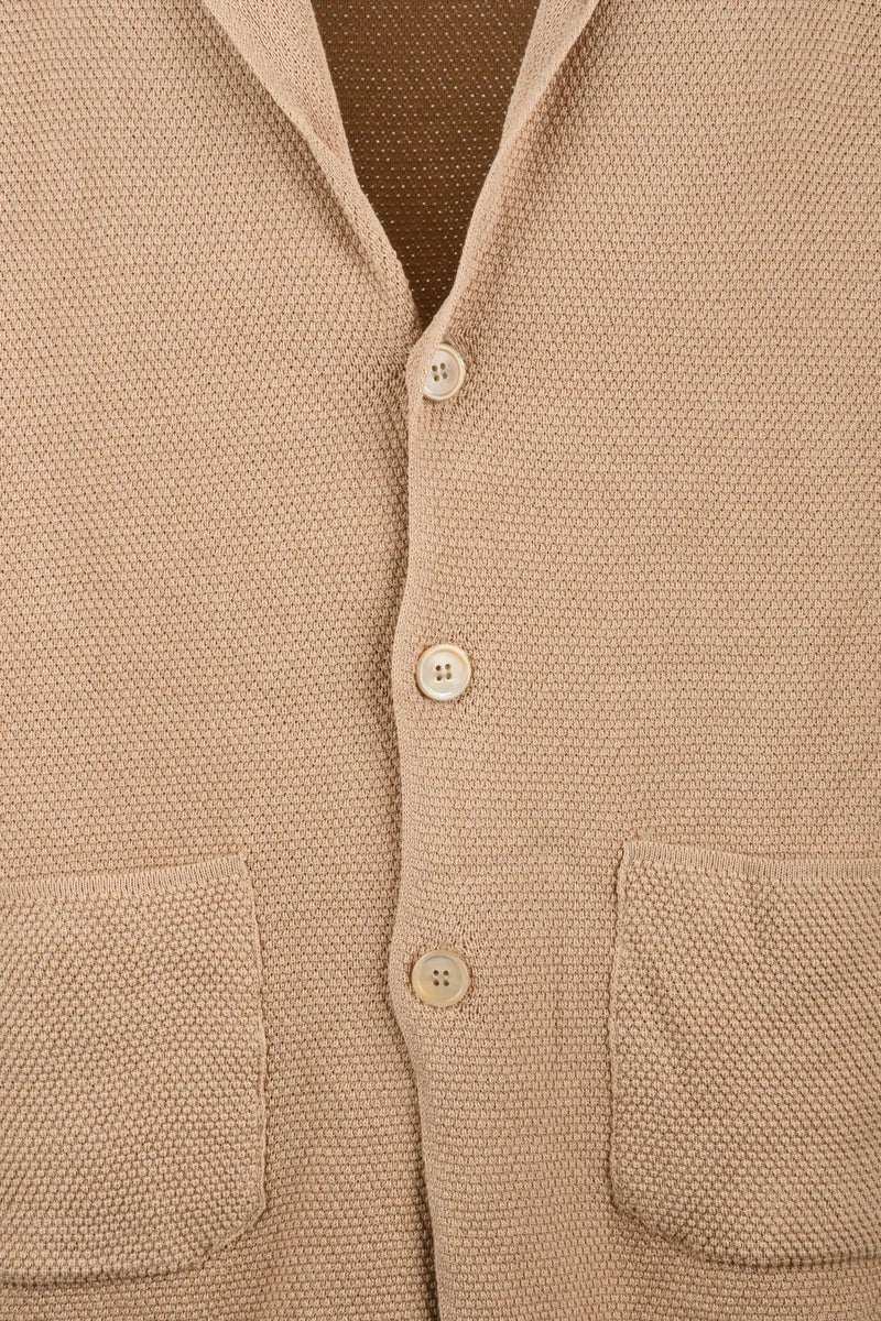 Knit Cardigan - Beige