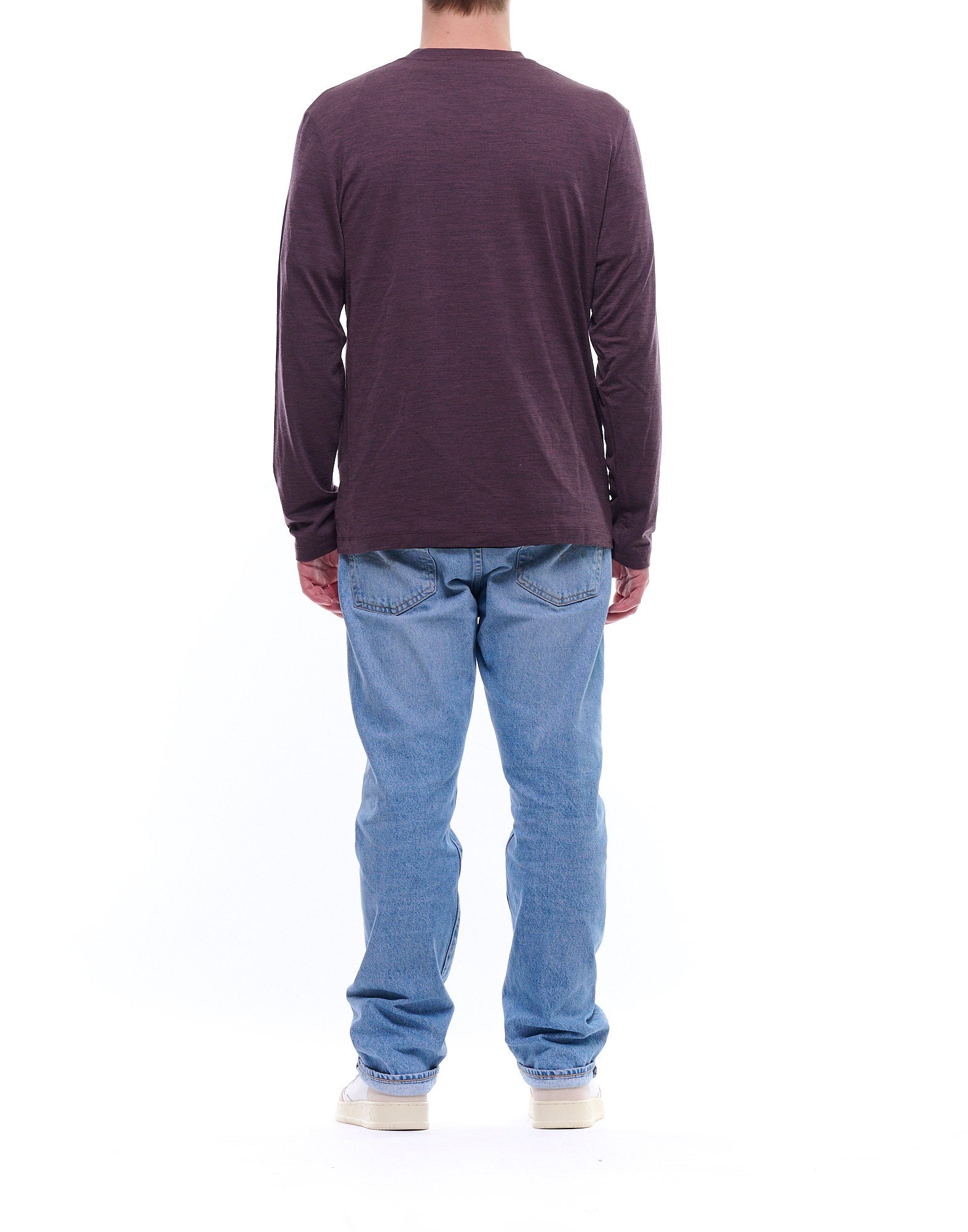 Men’S Fine Wool Long-Sleeve T-Shirt