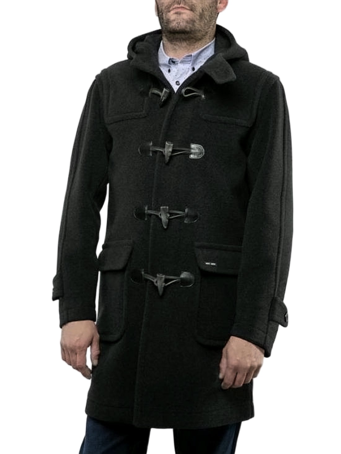 Classic Duffle Coat With Toggle Fastenings