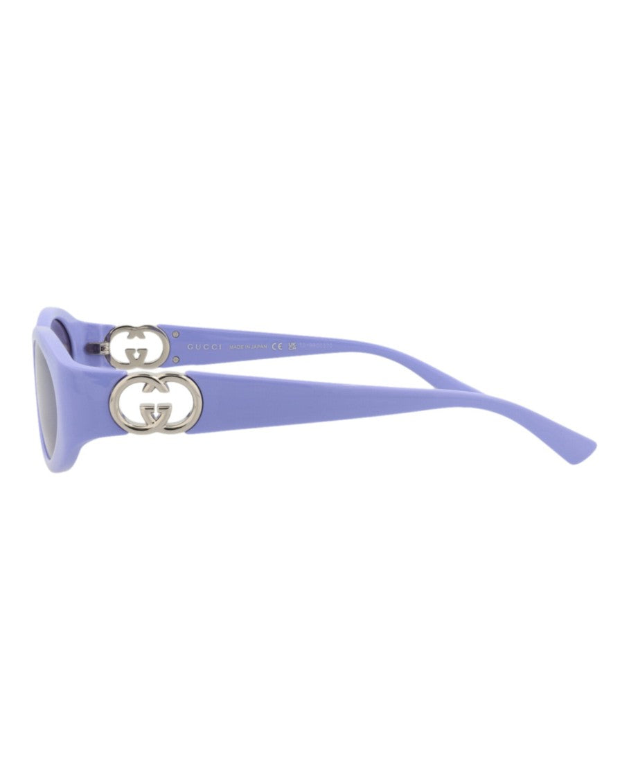 Round-Frame Injection Sunglasses