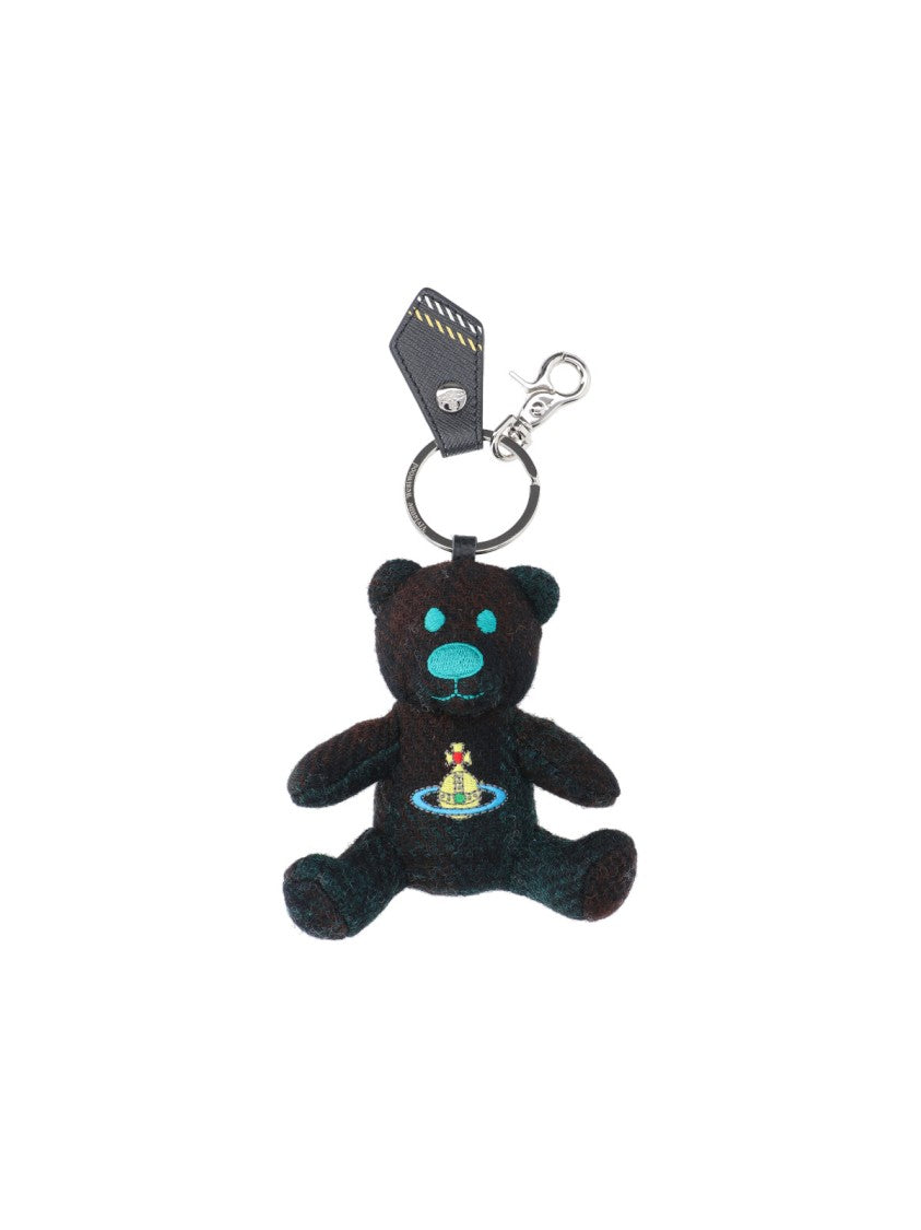 Compact Black Keychain With Smooth Finish