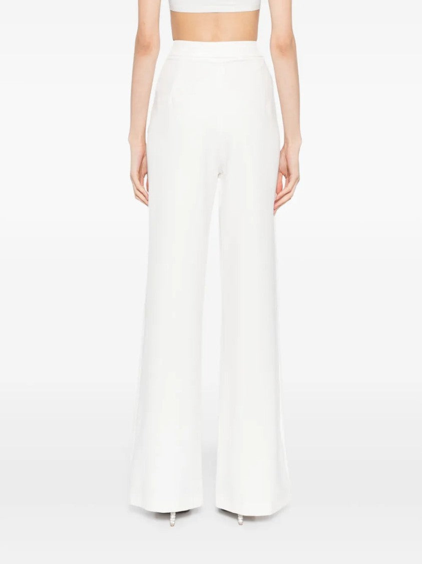 Wide-Leg Tailored Pants With Practical Pockets
