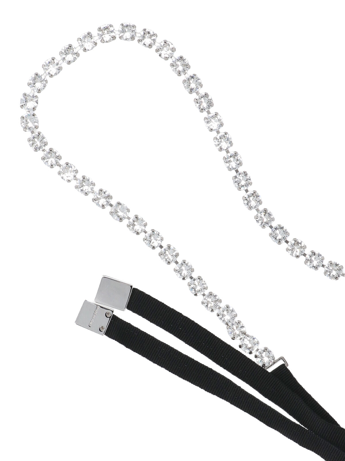 Bow Necklace – Silver