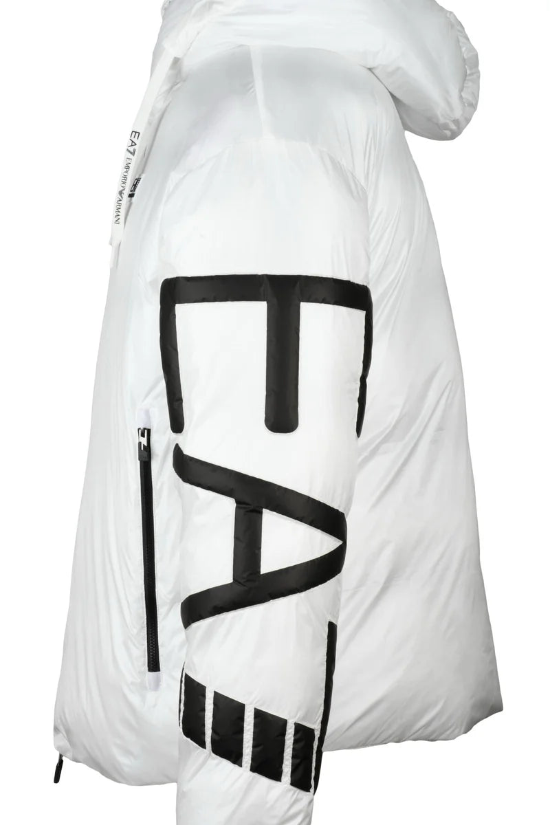 Padded Down Jacket - White