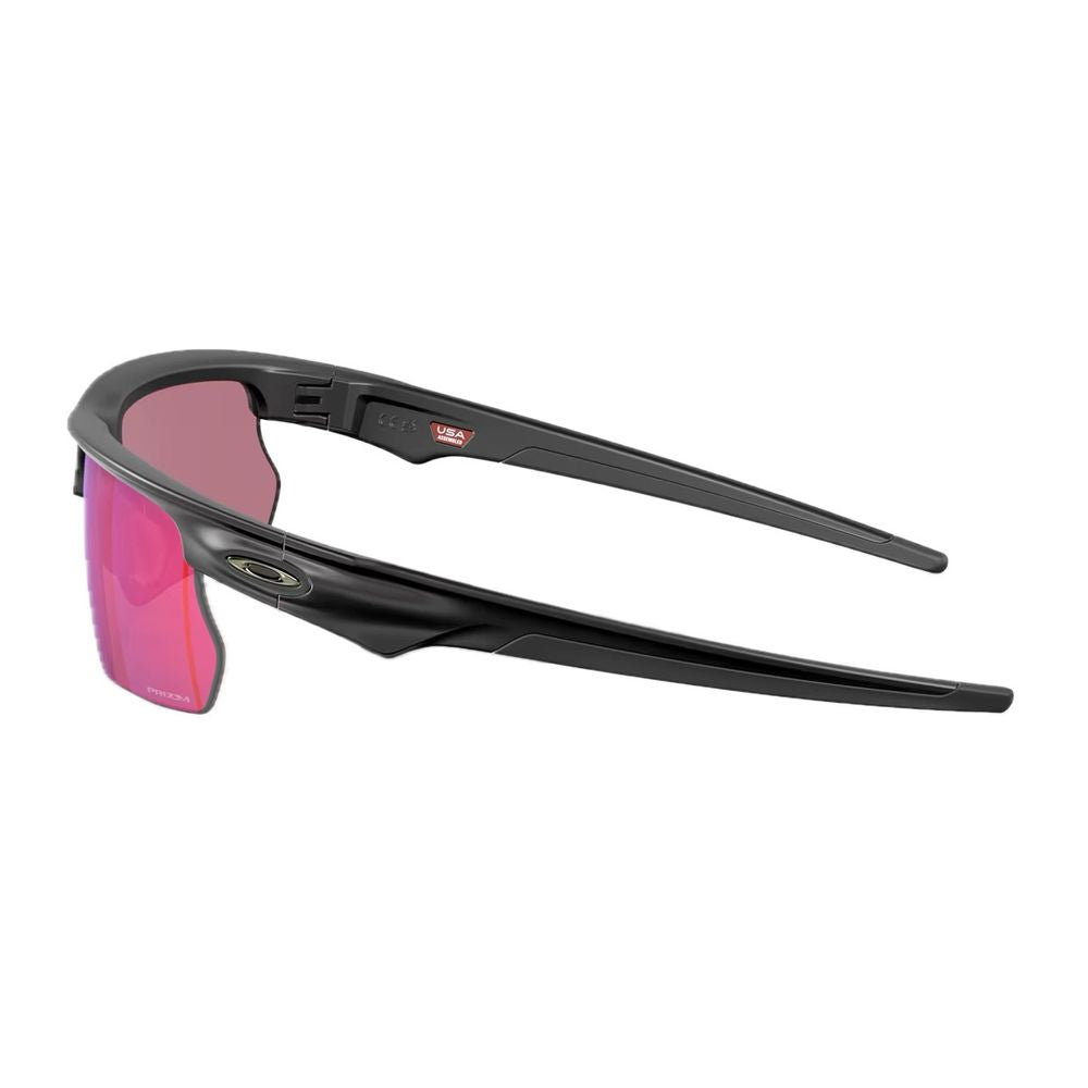 Oo9400 – Bisphaera Wraparound Matte Black Sunglasses