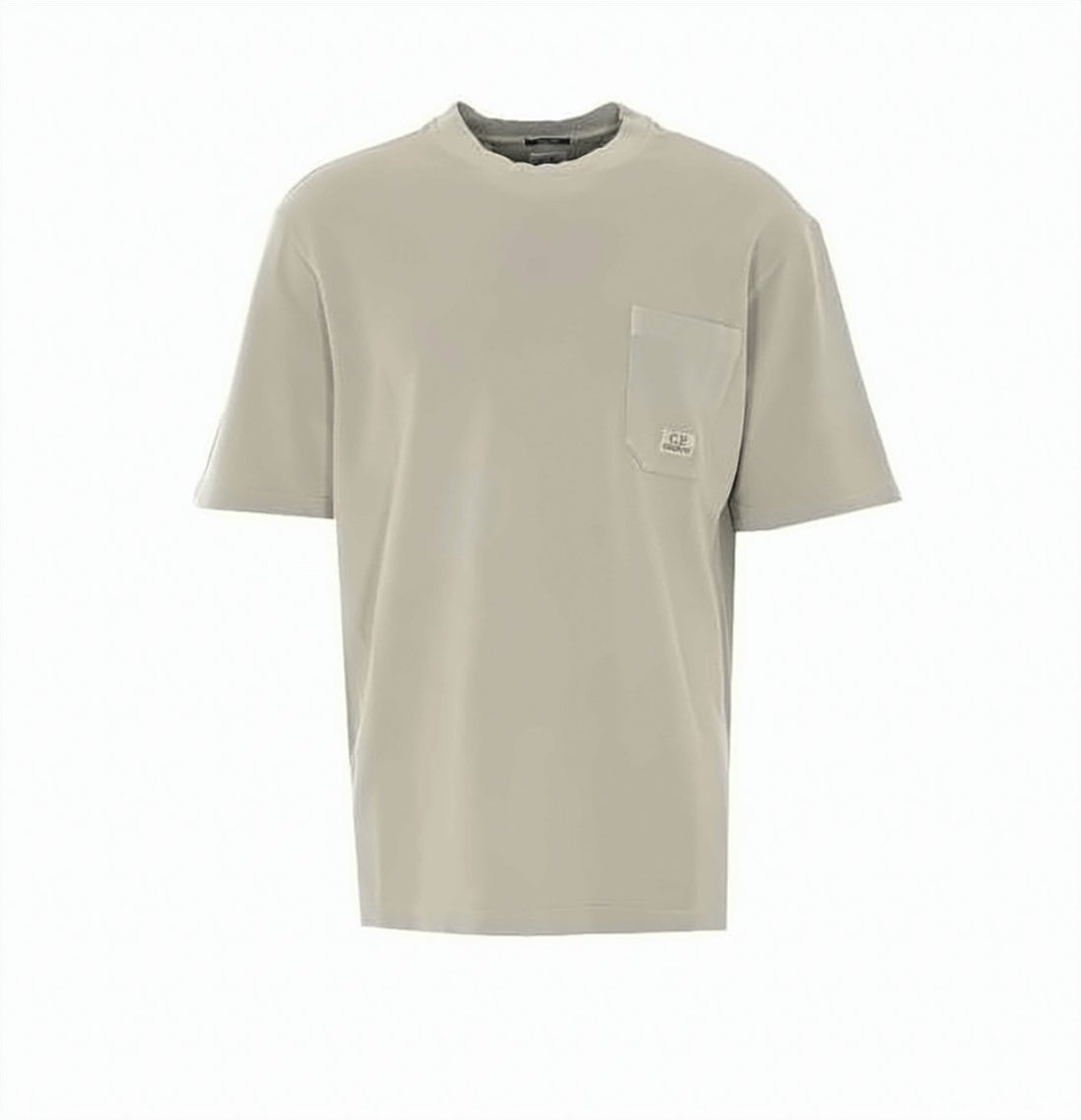 Relaxed Fit Cotton T-Shirt with Crew Neckline