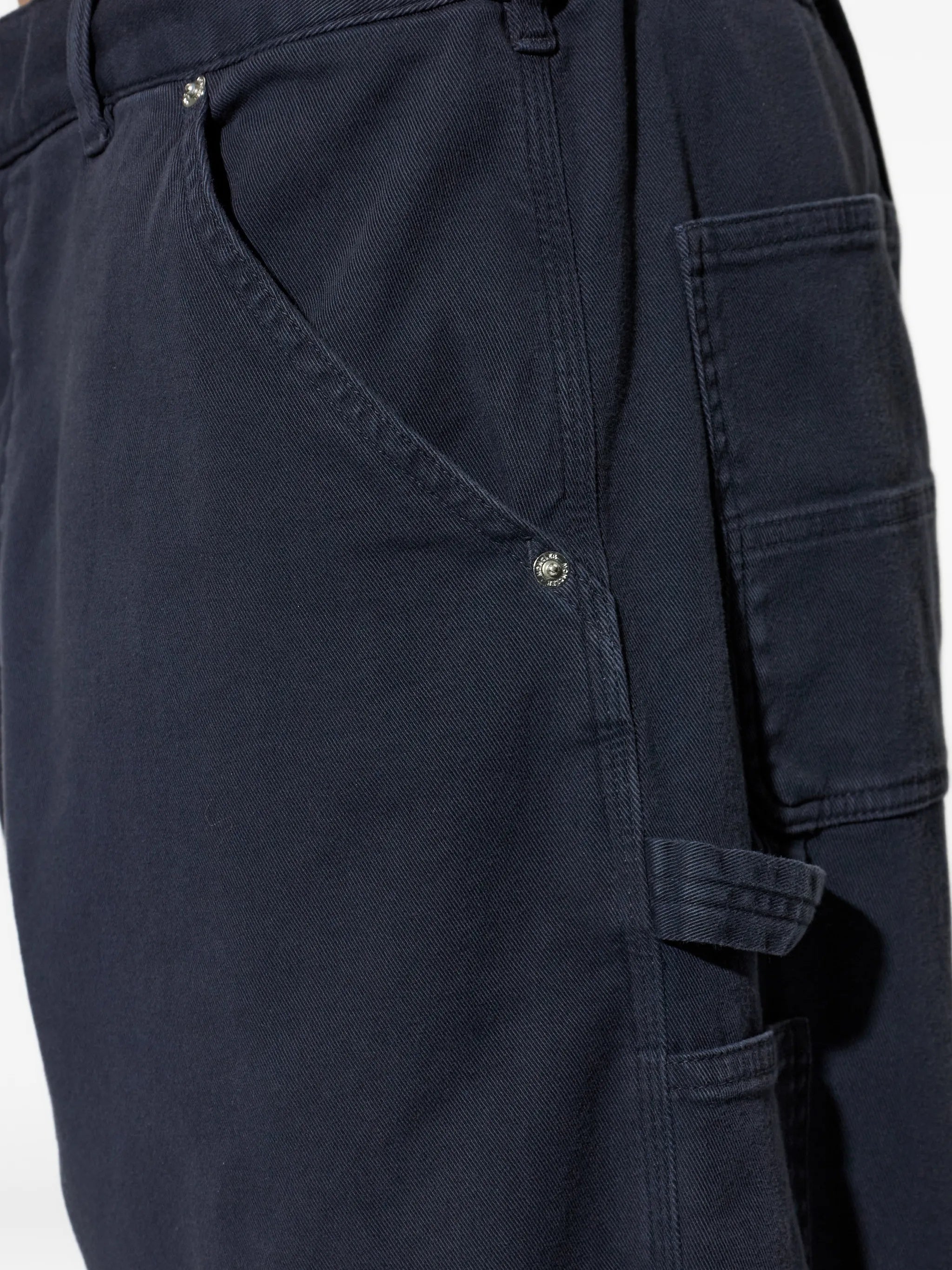 Dark Navy Cargo Track Pants
