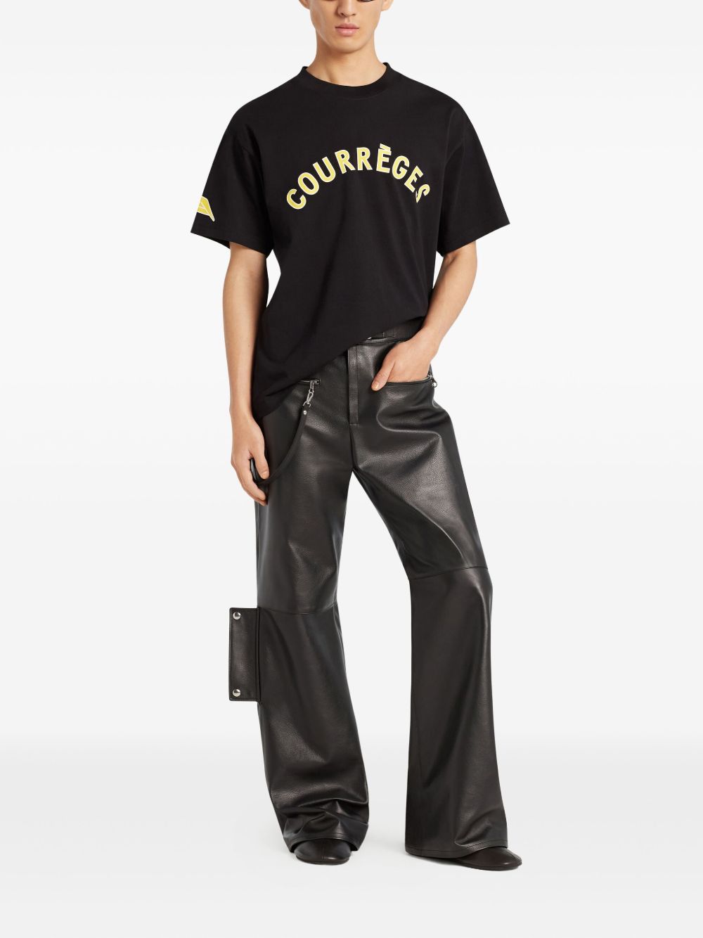 Short-Sleeved Black T-Shirt