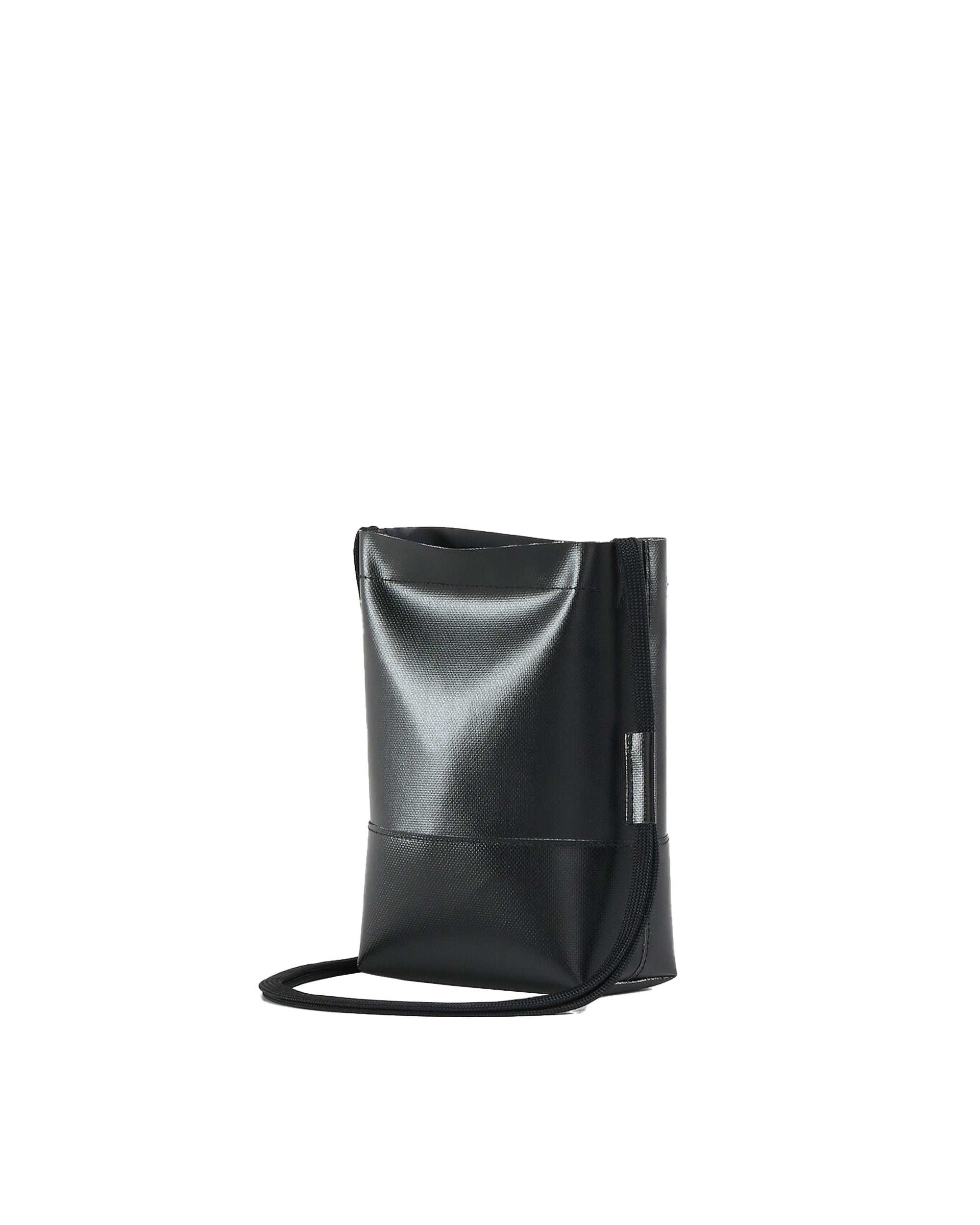 Black Shoulder Bag with Logo