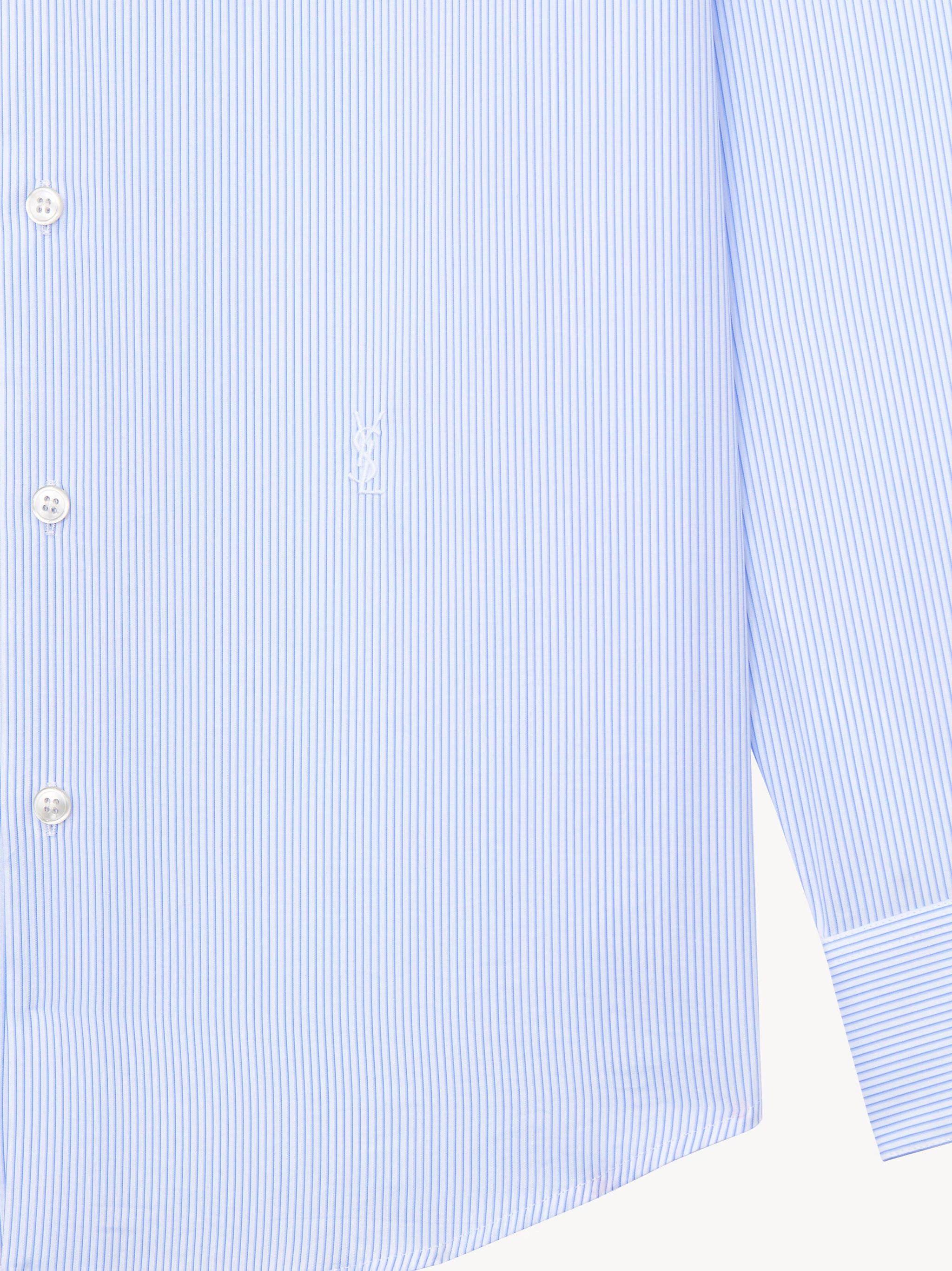 Light Blue Chemise Pinstripe Shirt