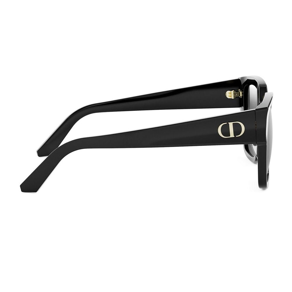 Glow S1I Square Black Acetate Sunglasses