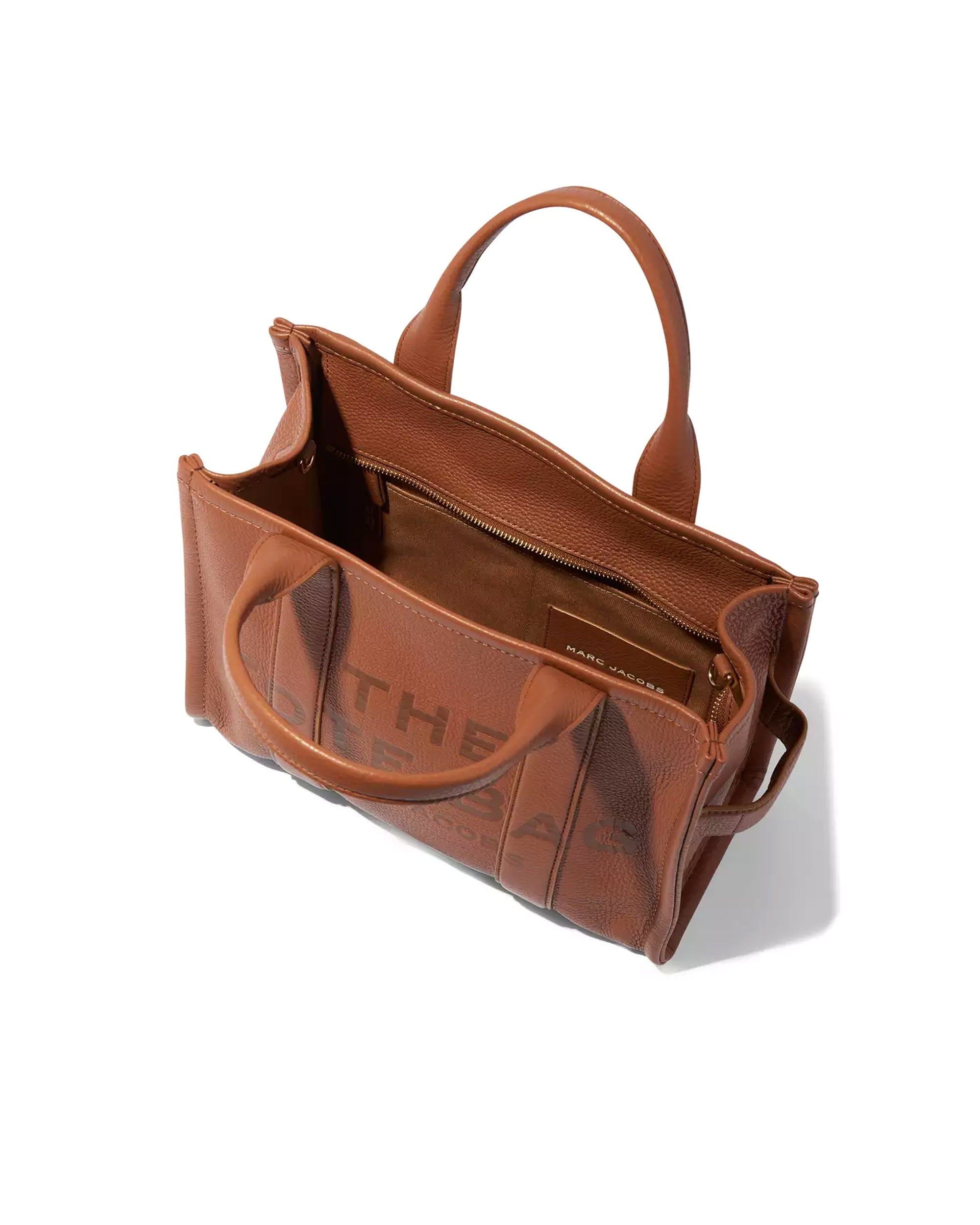 Medium Textured Leather Tote Bag
