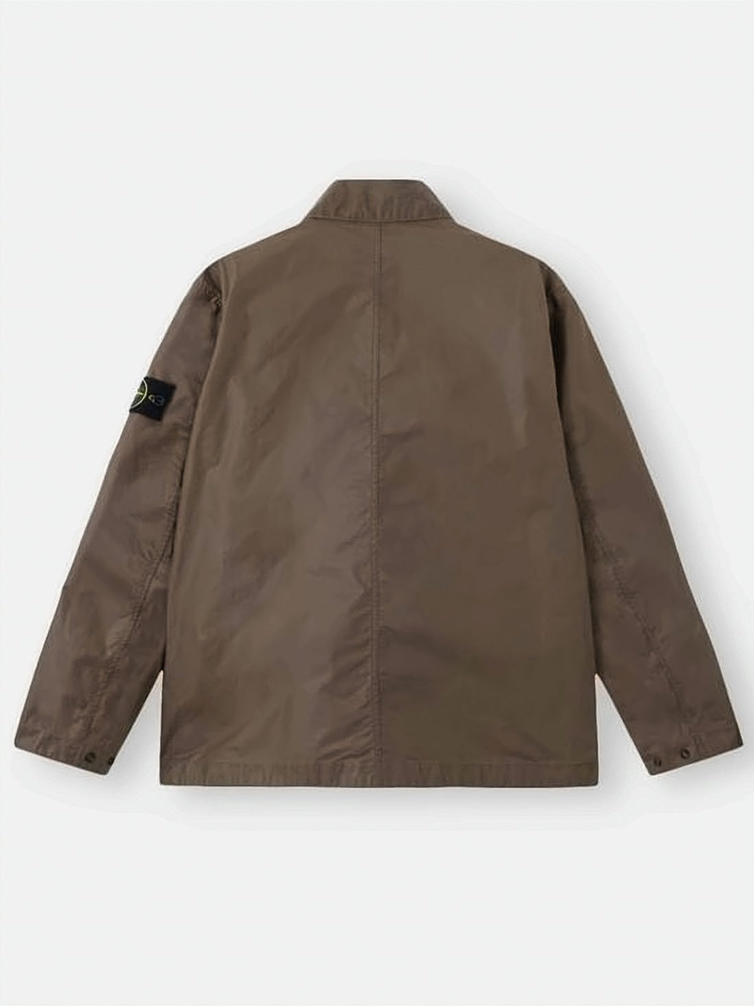 Boxy Brown Leather Jacket