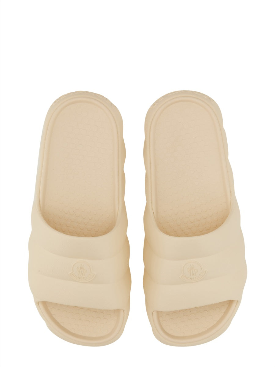 Minimalist Slide Sandal with Contoured Sole