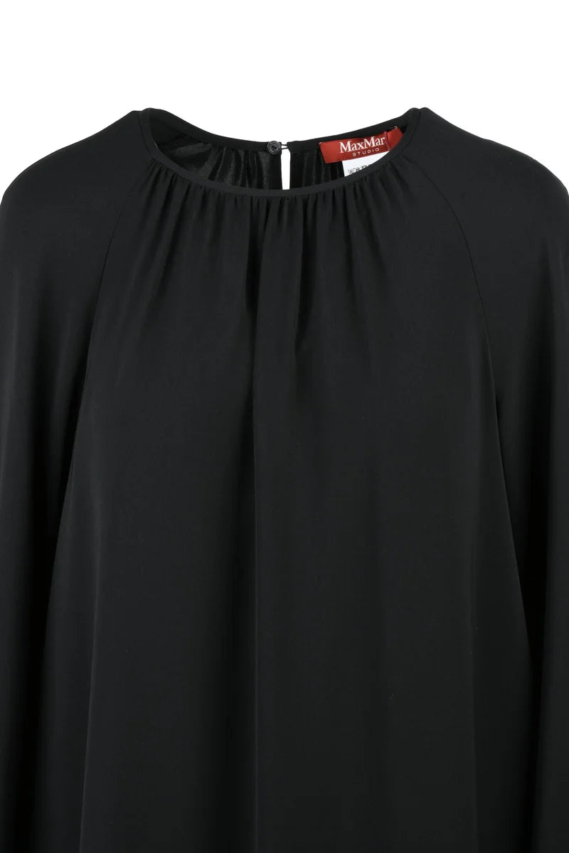 Madia Flared Dress - Black