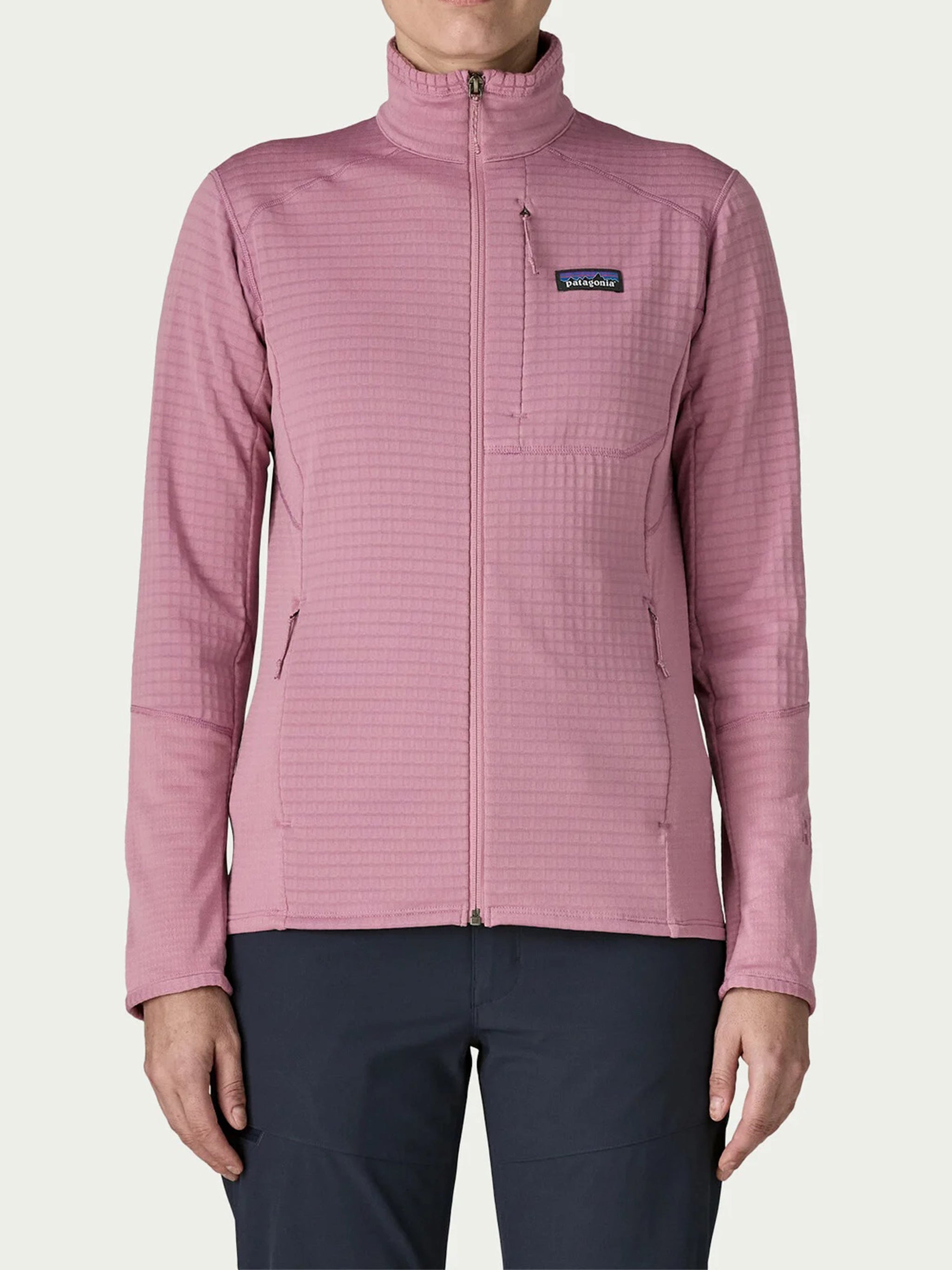 Pink R1 Jkt Tailored Grid Active Jacket