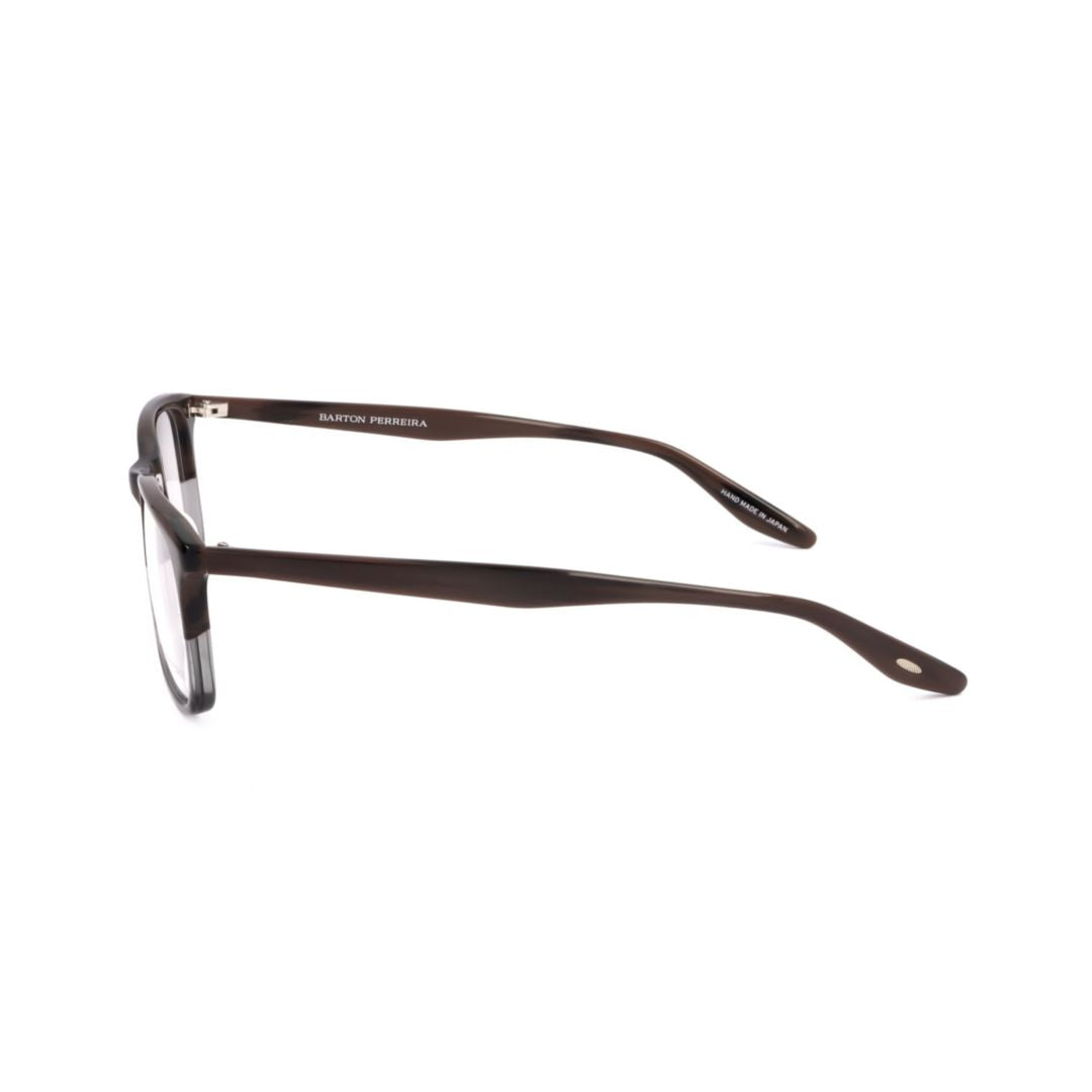 Bp5041 541rd Rectangular Gradient Brown Eyeglasses with Curved Temples