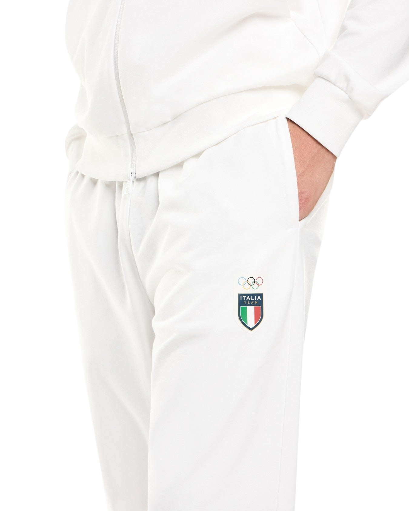 Tracksuit With Drawstring Hoodie