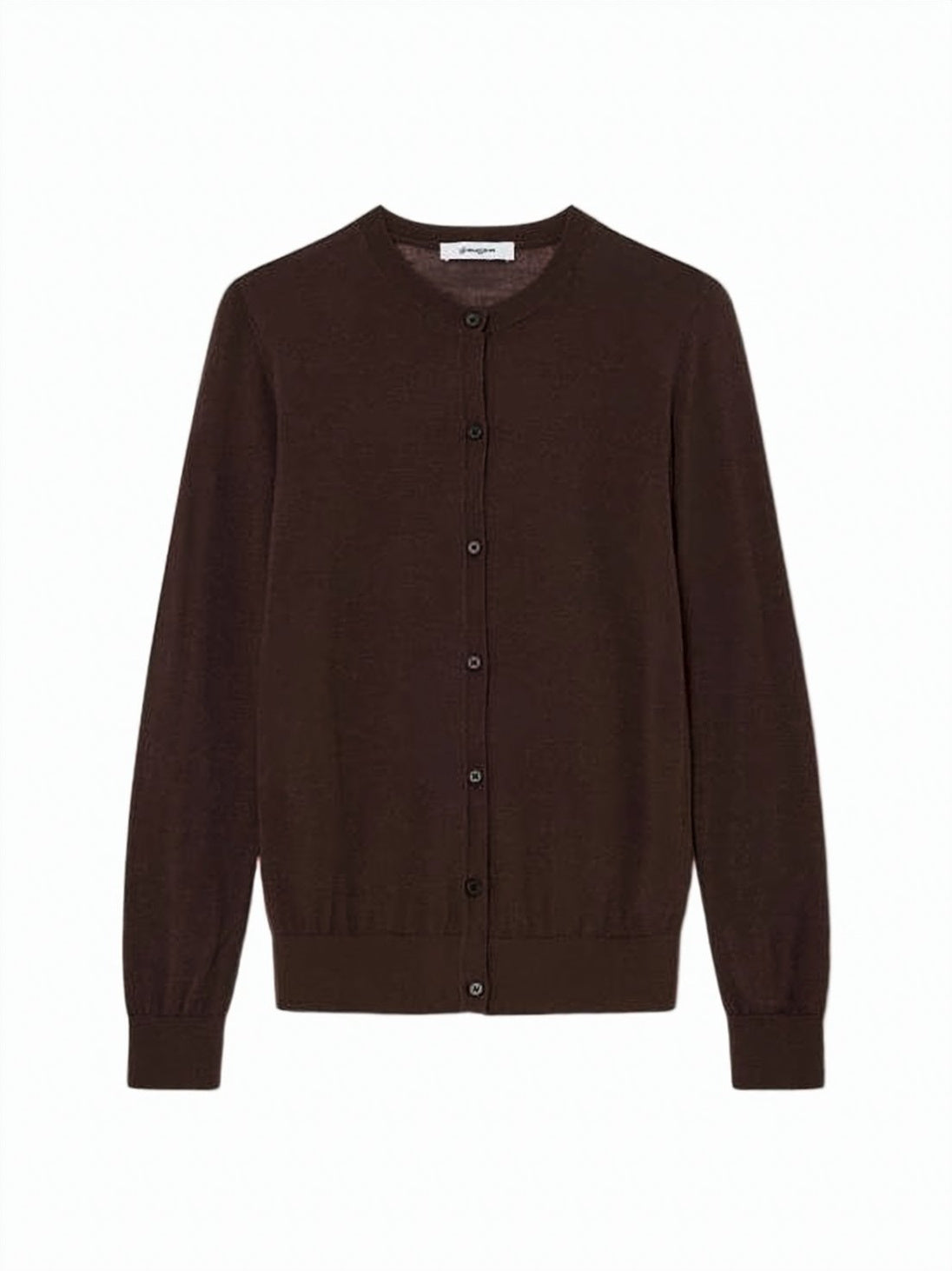 Classic Wool Cardigan with Button-Down Front