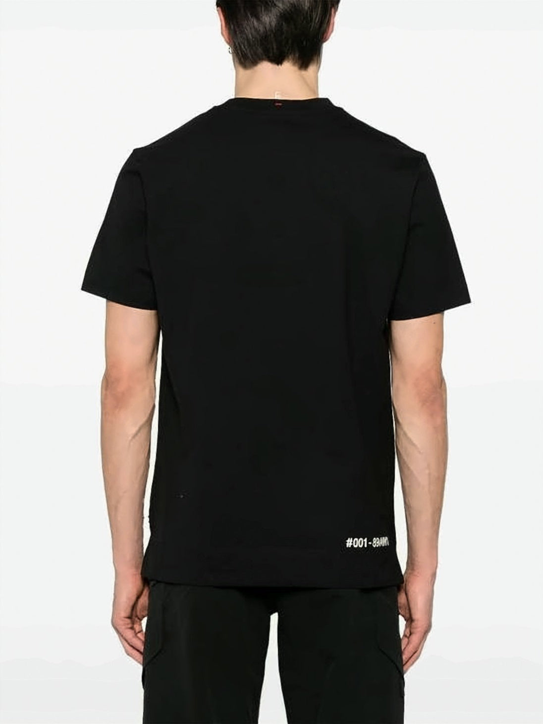 Classic Black Short-Sleeve Moncler T-Shirt