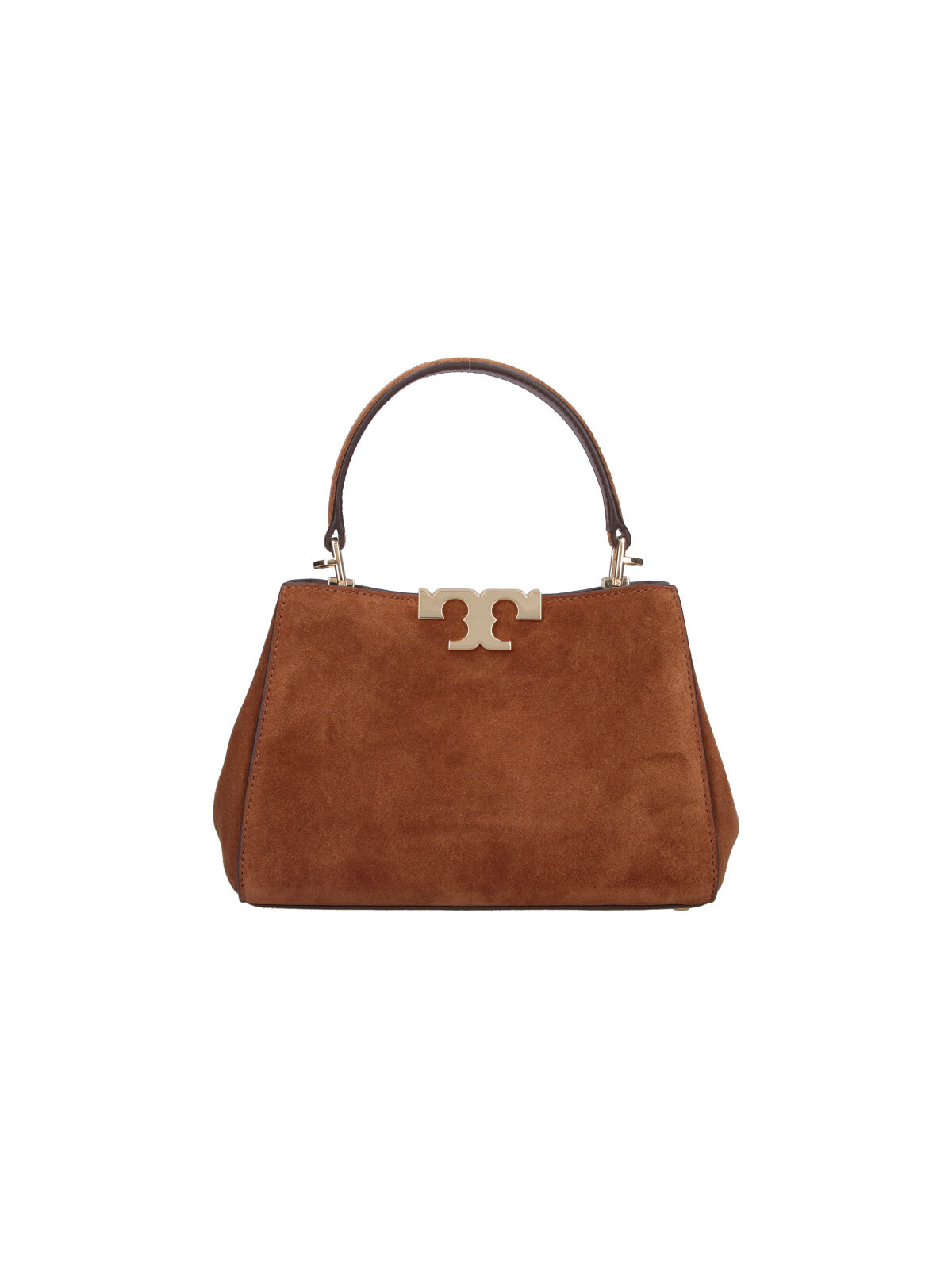 Brown Eleanor Mini Suede Bag
