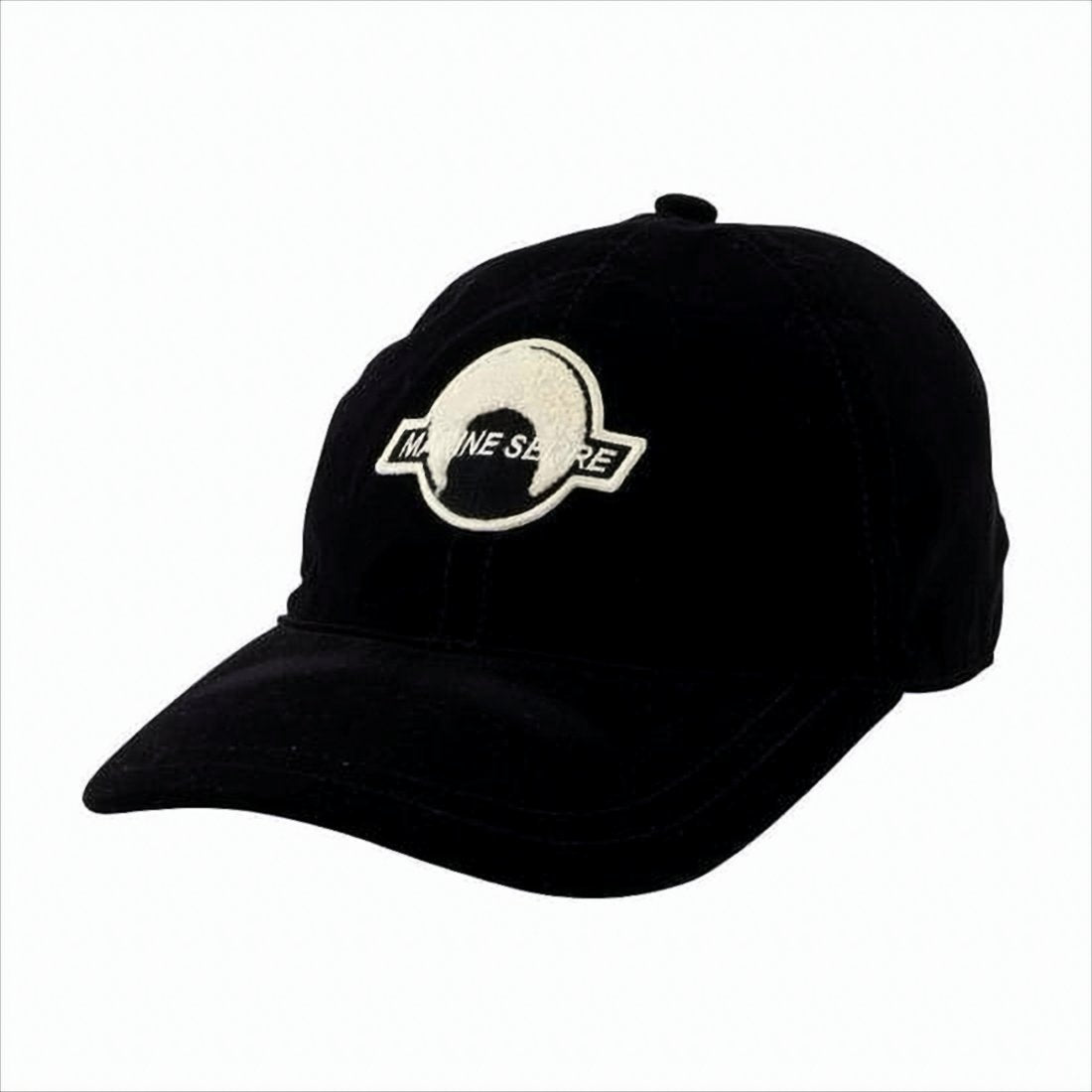 Structured Black Baseball Cap