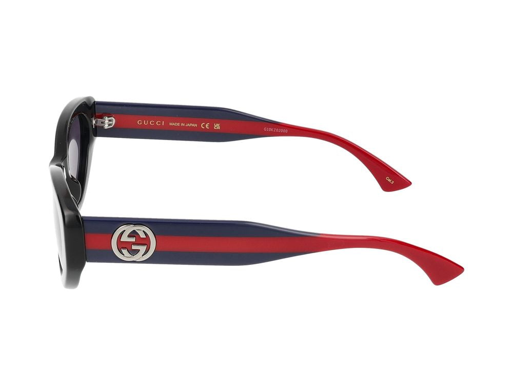 Sunglasses Gucci GG1862S 004 black blue violet 52/21/145