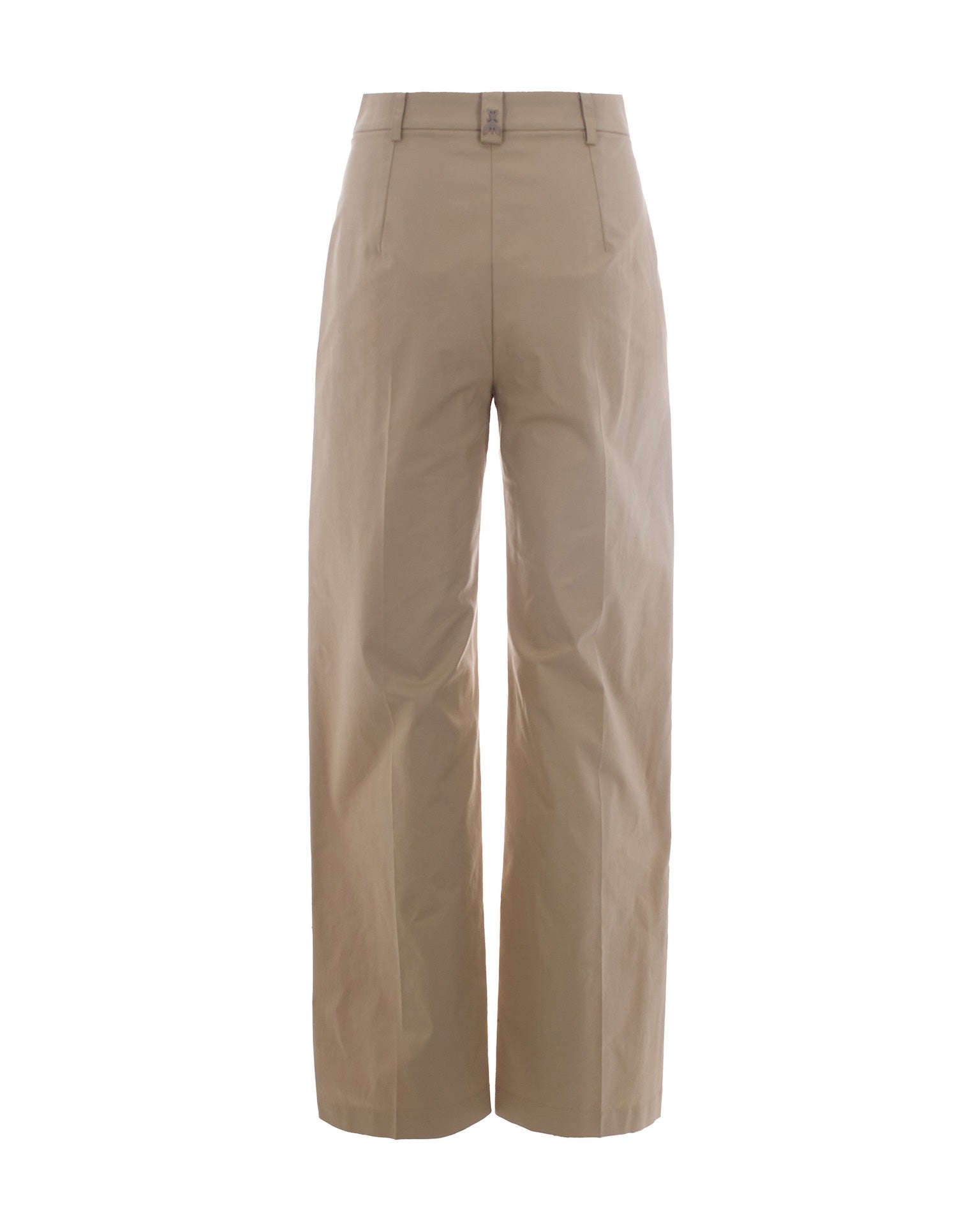 High-Waisted Wide-Leg Pants With Tailored Silhouette And Iconic Detailing