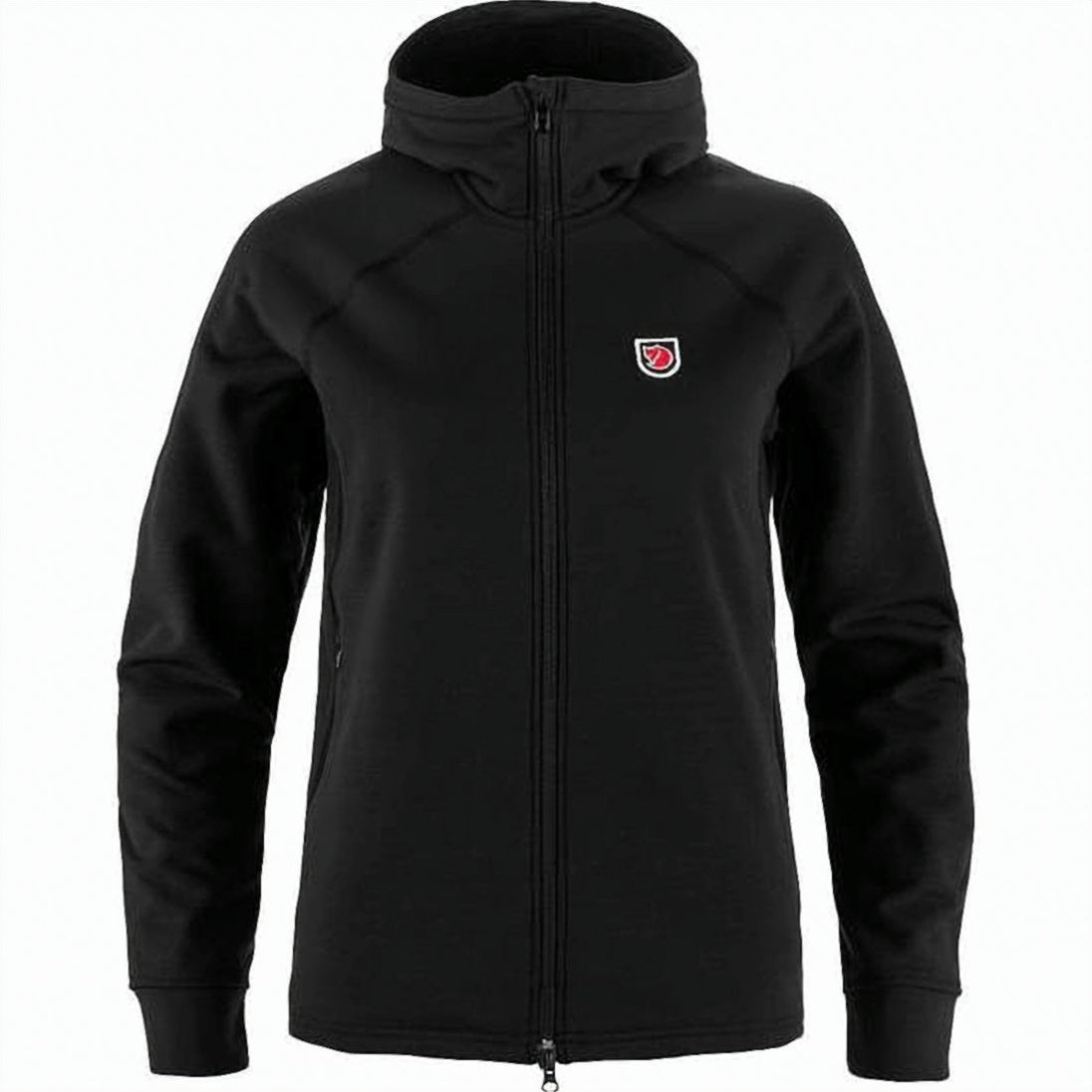 Fitted Black Jacket with High Collar