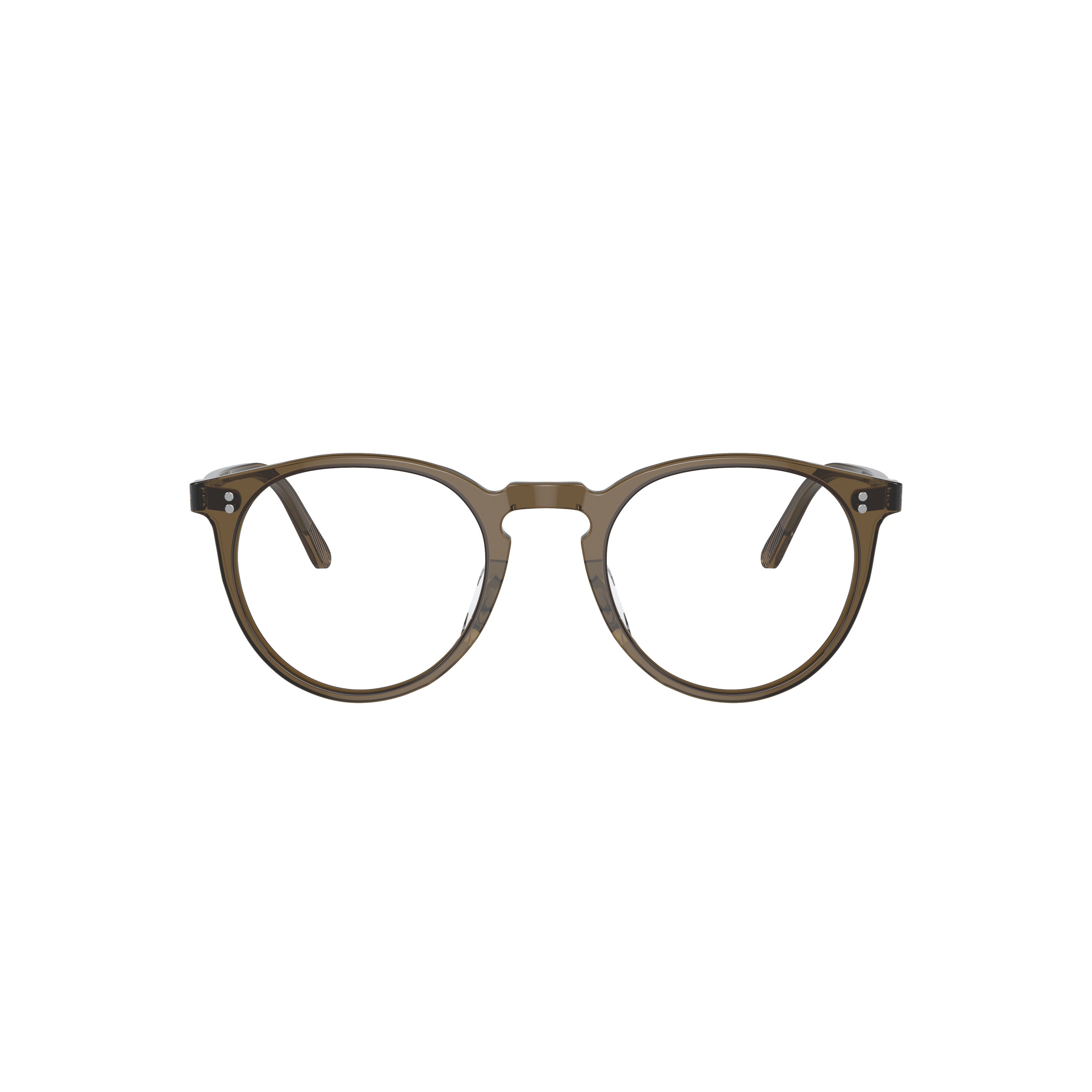 0ov5183 Round Acetate Eyeglasses with Keyhole Bridge