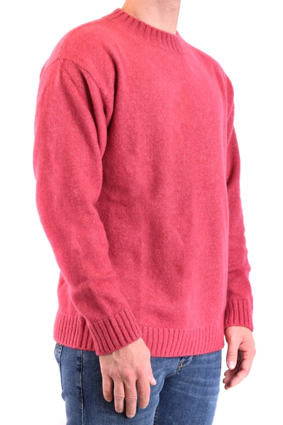 Czerwony sweter z kaszmiru