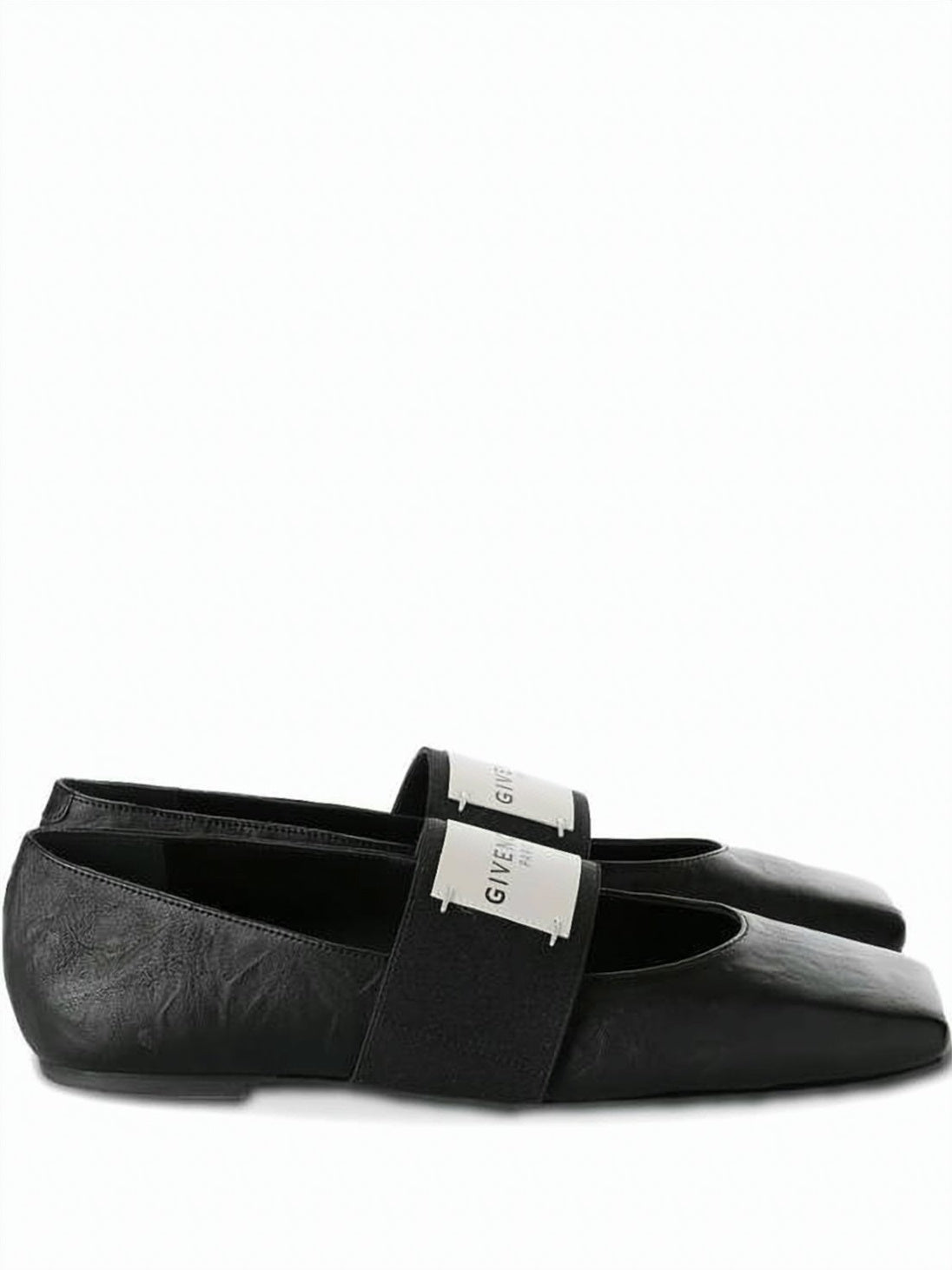 Lambskin and Cowhide Flat Shoes